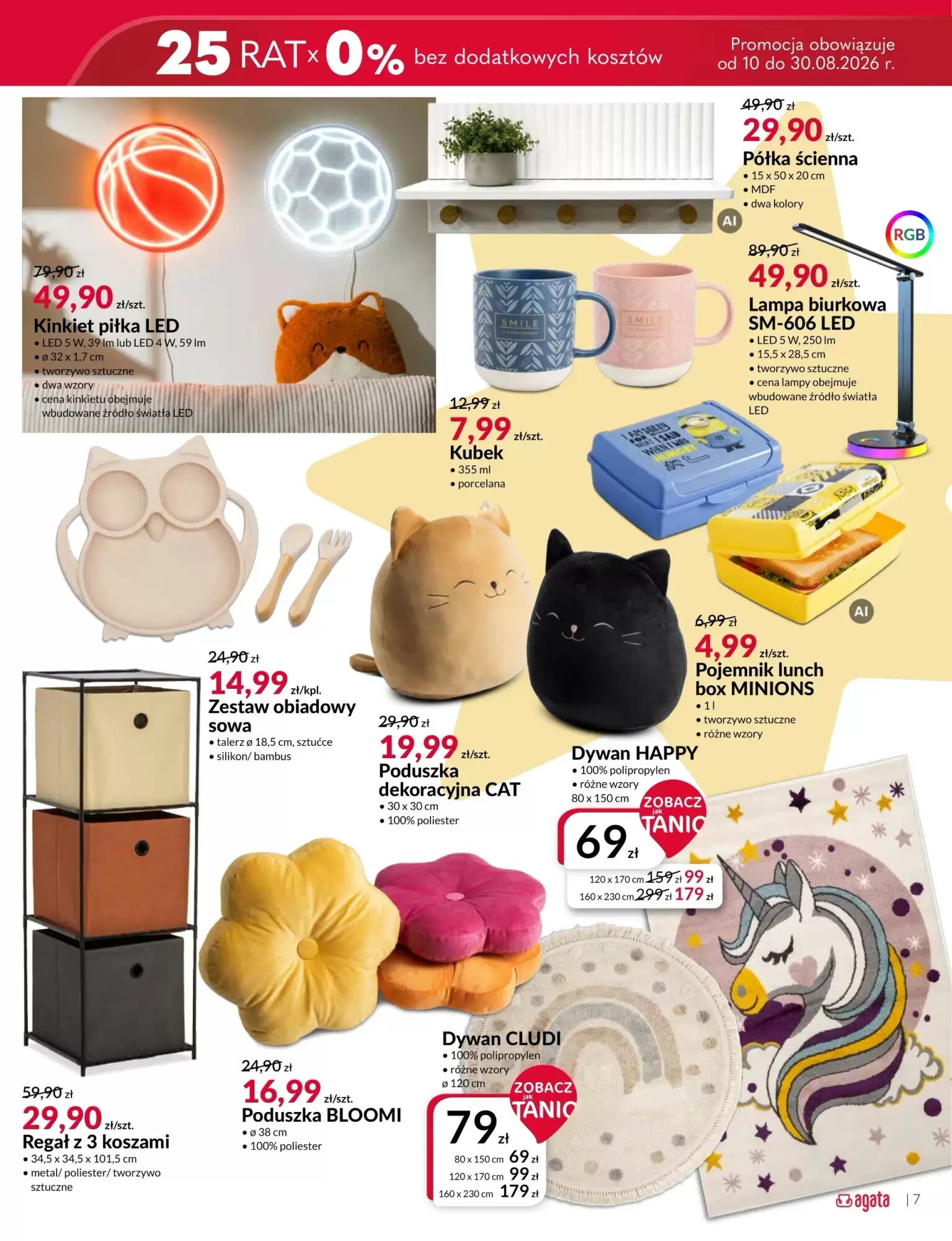 Gazetka promocyjna Agata  ważna od 10.08.2026 - Strona 7.
