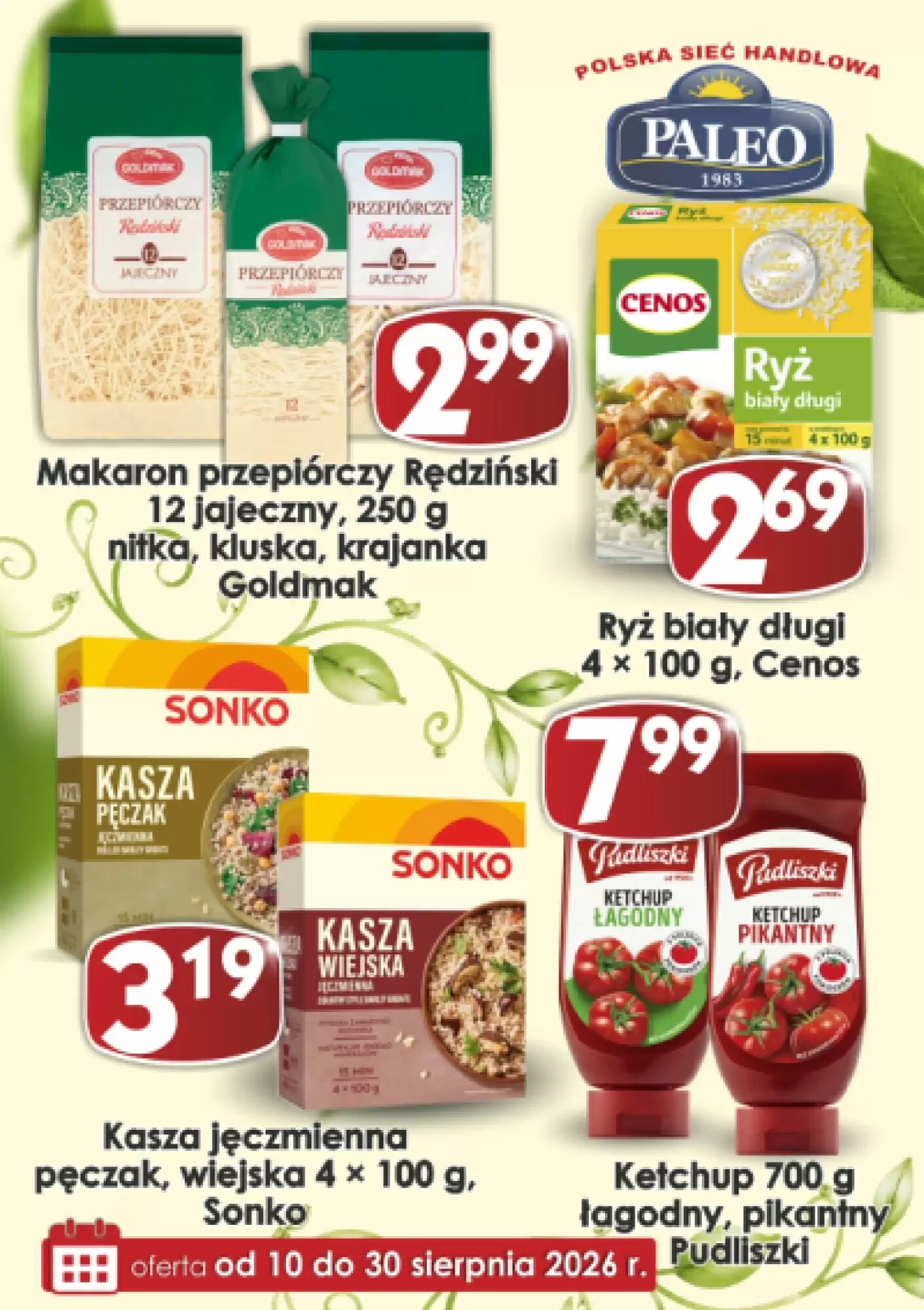 Gazetka promocyjna Delikatesy Paleo  ważna od 10.08.2026 - Strona 10.