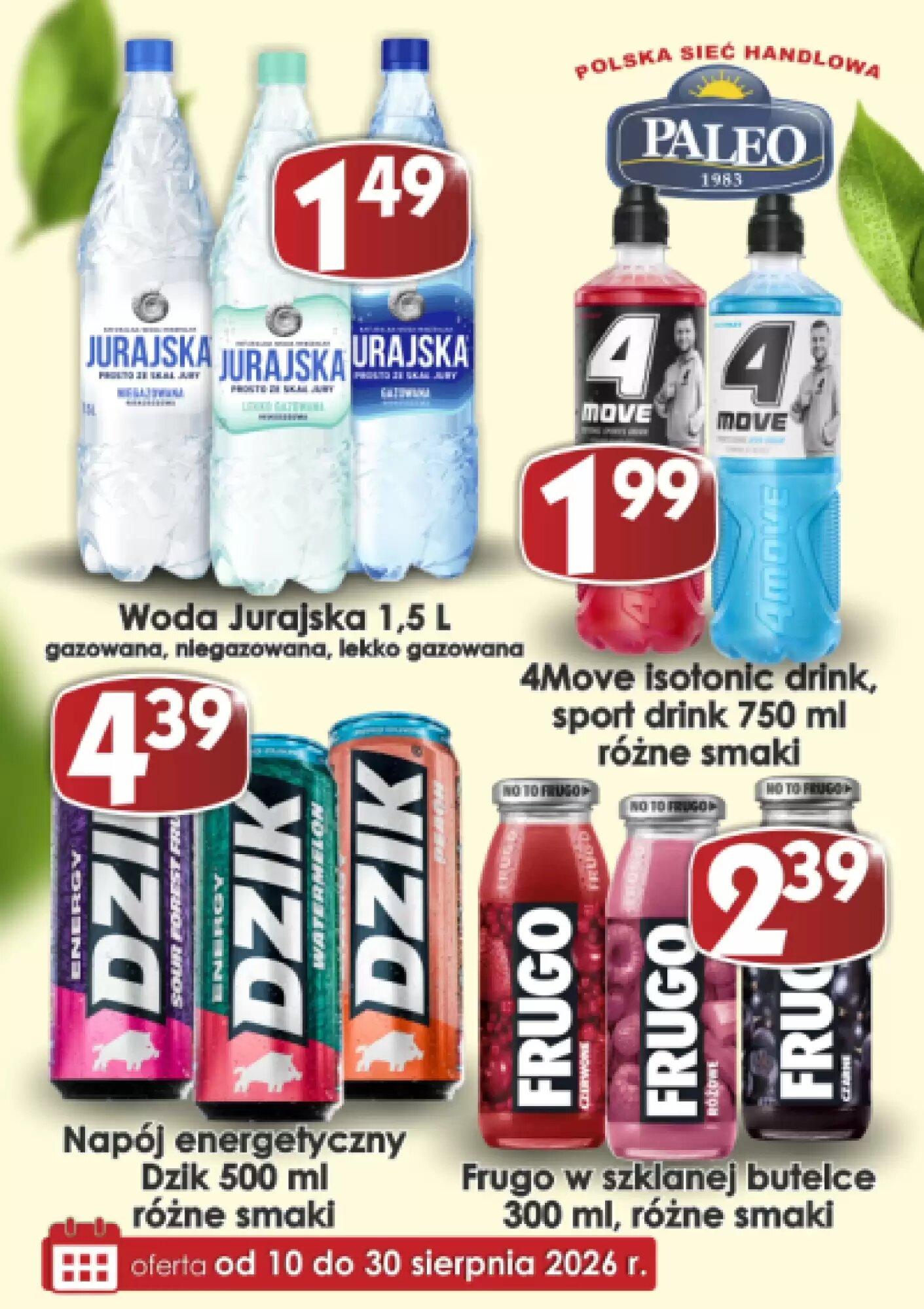 Gazetka promocyjna Delikatesy Paleo  ważna od 10.08.2026 - Strona 3.