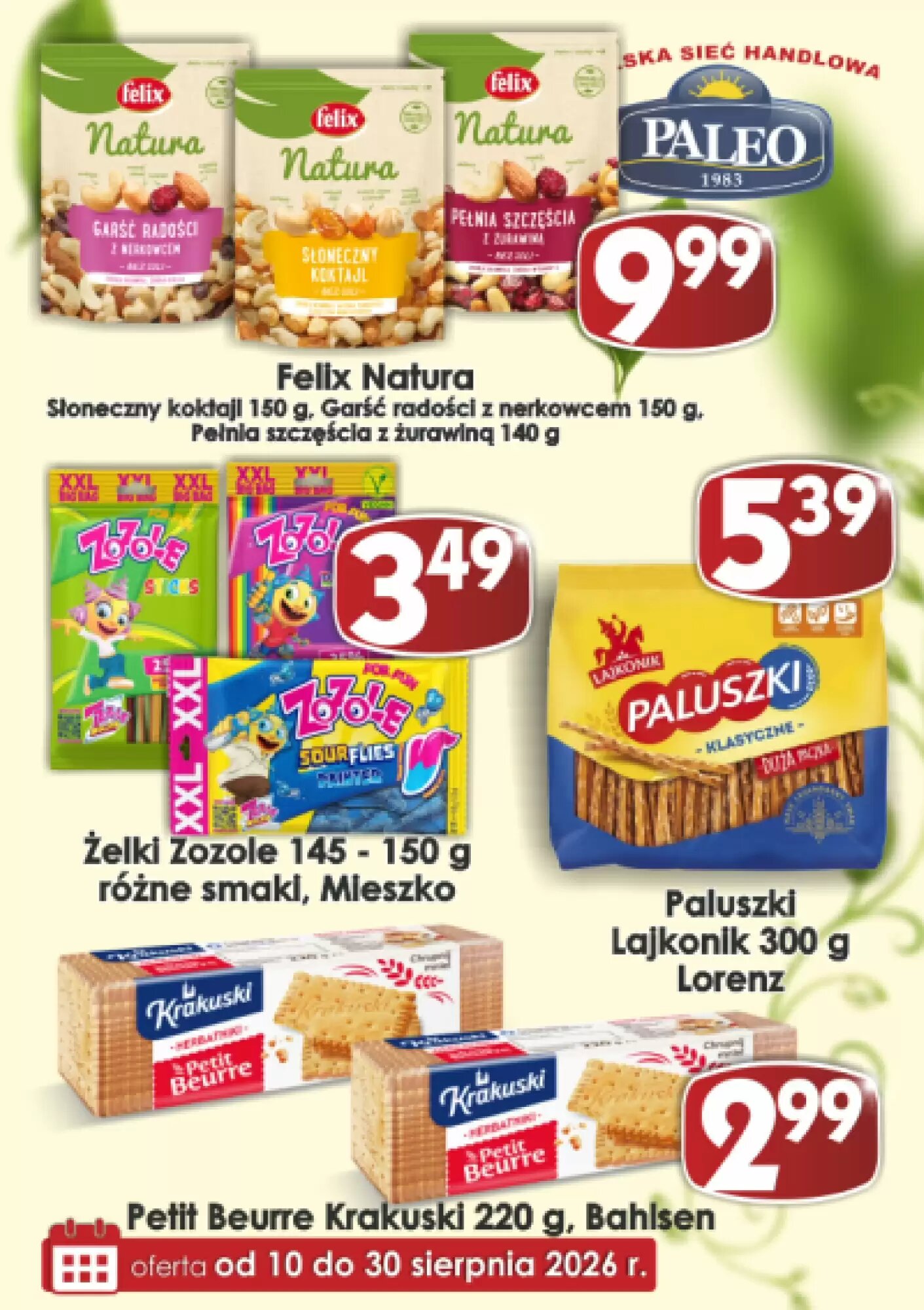 Gazetka promocyjna Delikatesy Paleo  ważna od 10.08.2026 - Strona 5.