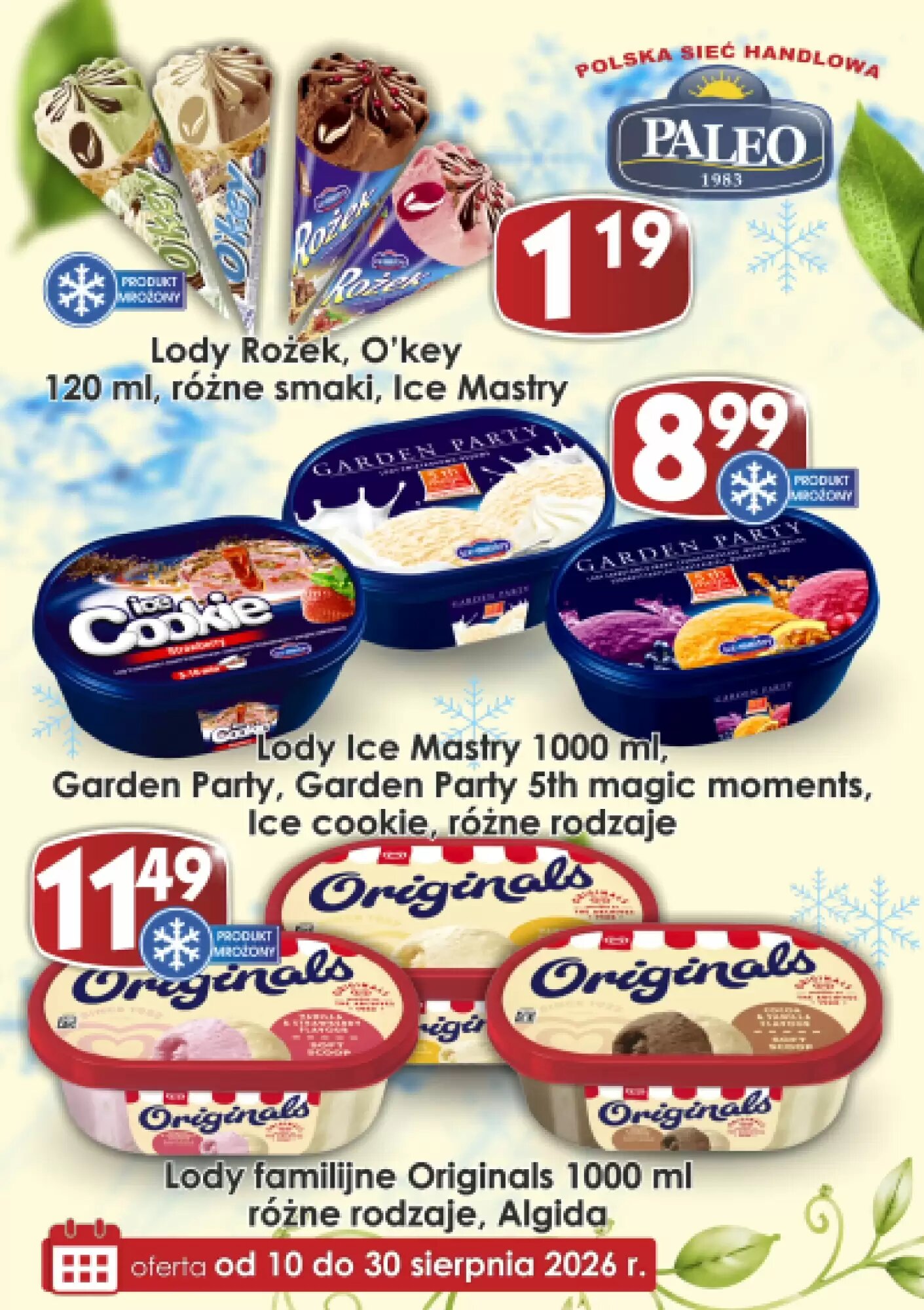 Gazetka promocyjna Delikatesy Paleo  ważna od 10.08.2026 - Strona 9.