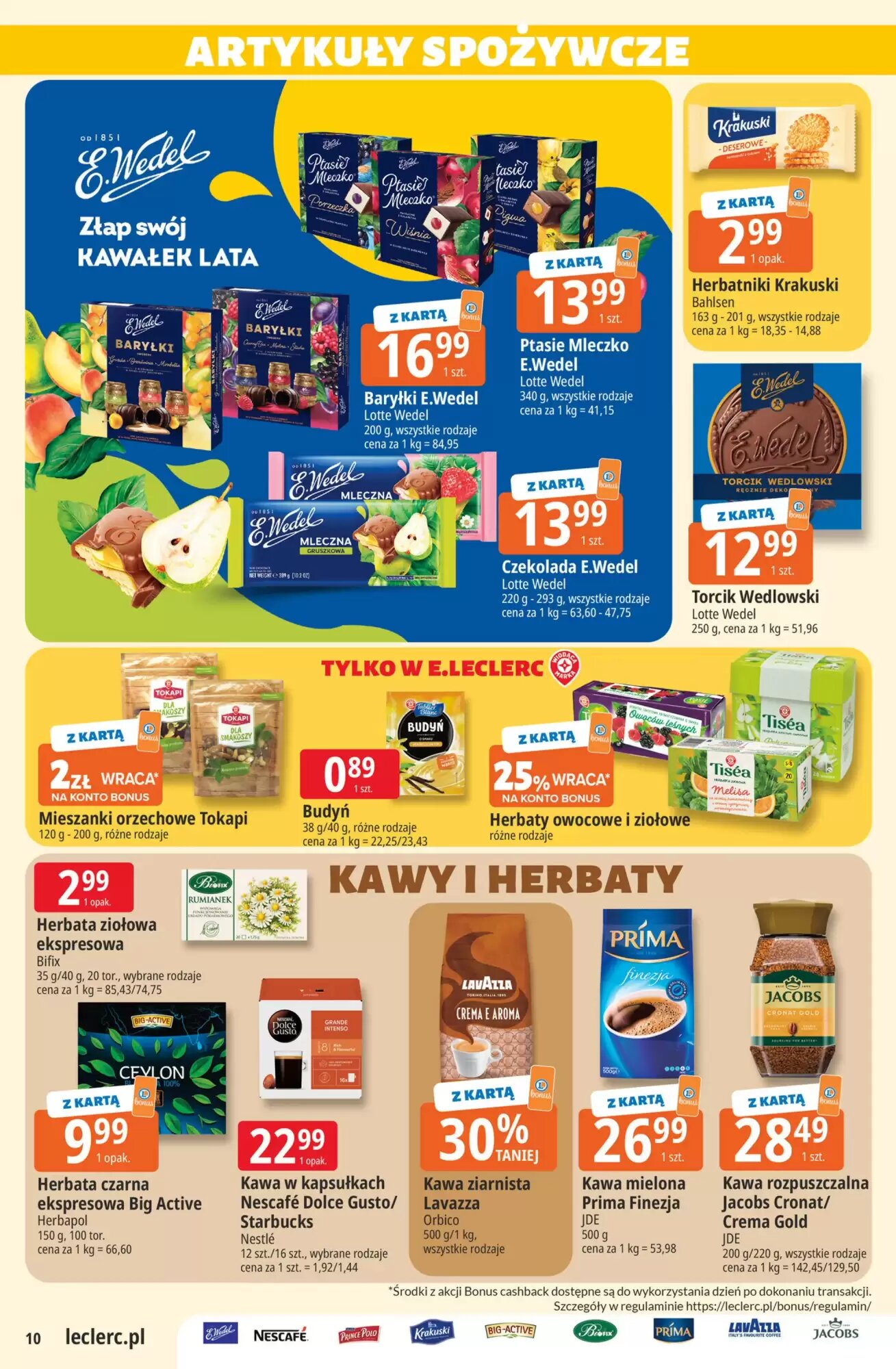 Gazetka promocyjna E.Leclerc  ważna od 11.08.2026 - Strona 10.