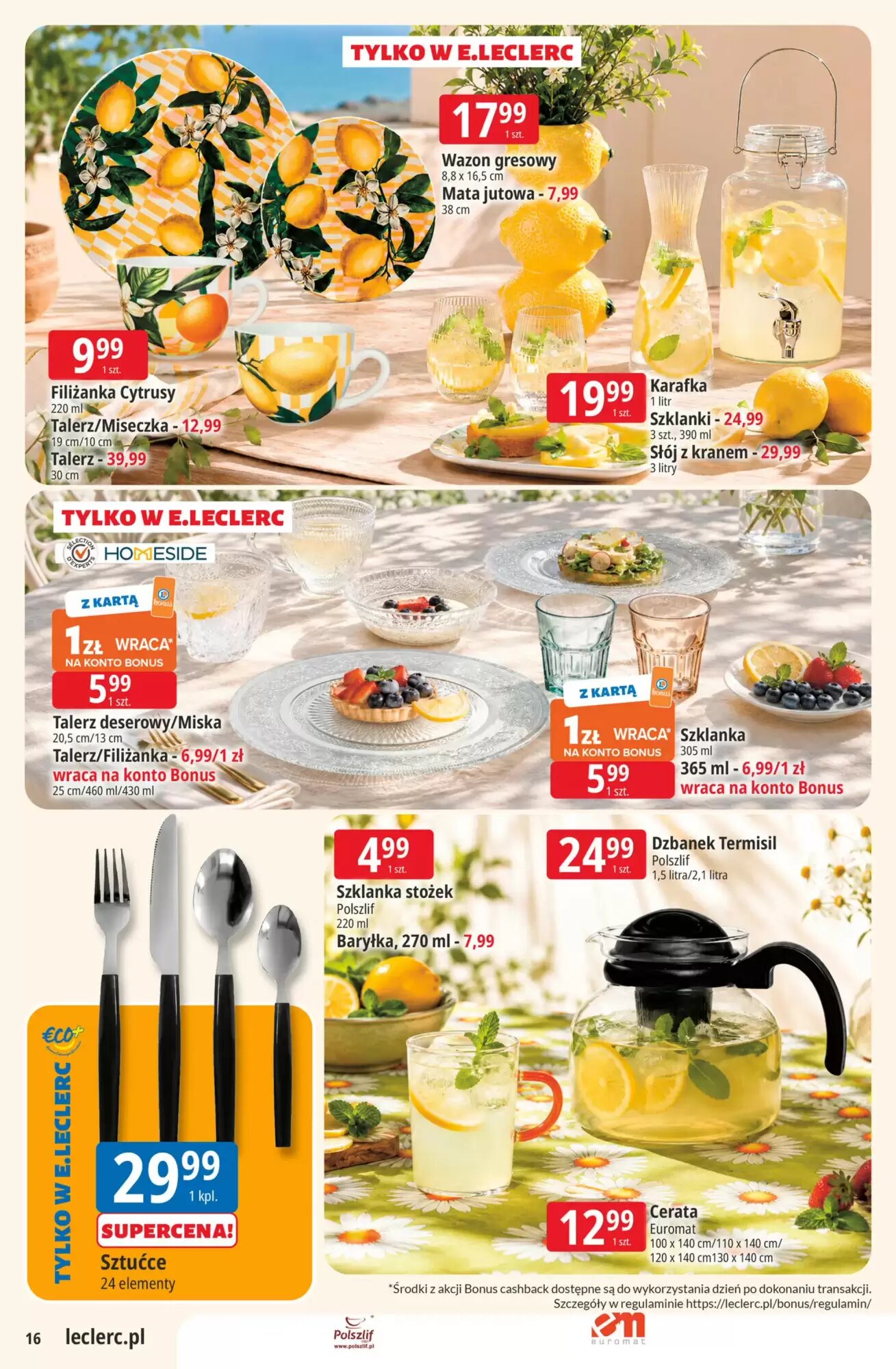 Gazetka promocyjna E.Leclerc  ważna od 11.08.2026 - Strona 16.