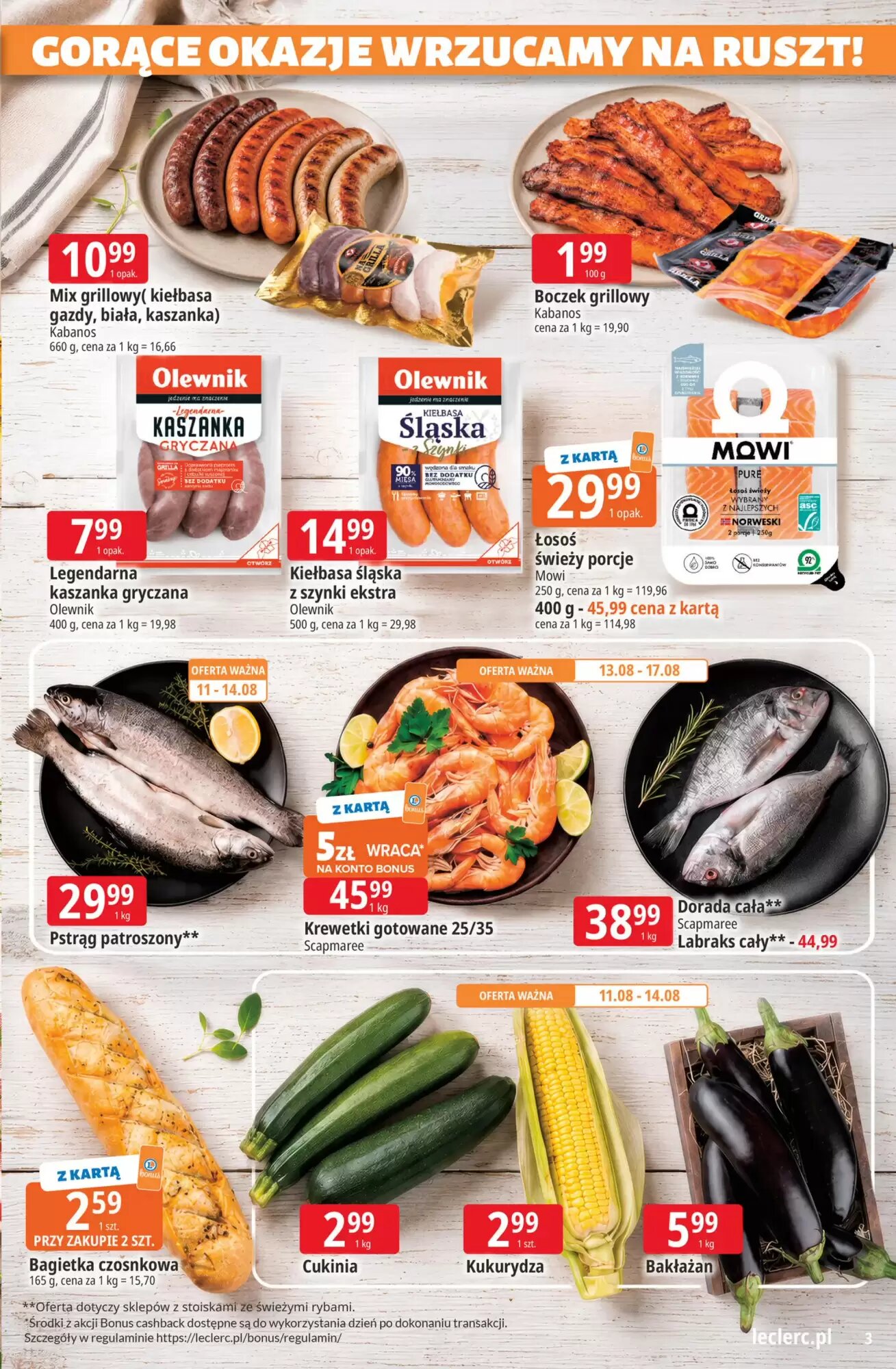 Gazetka promocyjna E.Leclerc  ważna od 11.08.2026 - Strona 3.