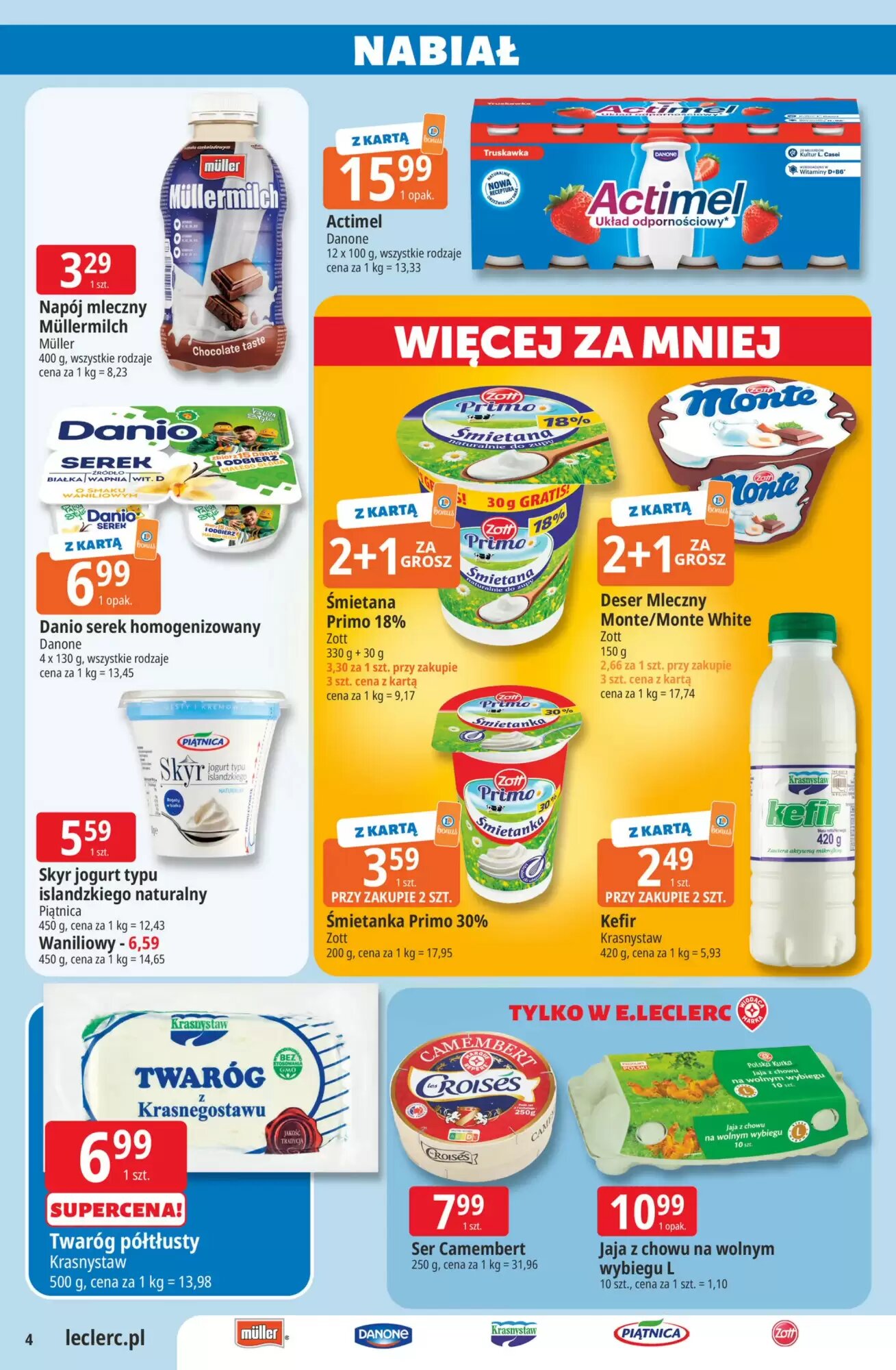 Gazetka promocyjna E.Leclerc  ważna od 11.08.2026 - Strona 4.