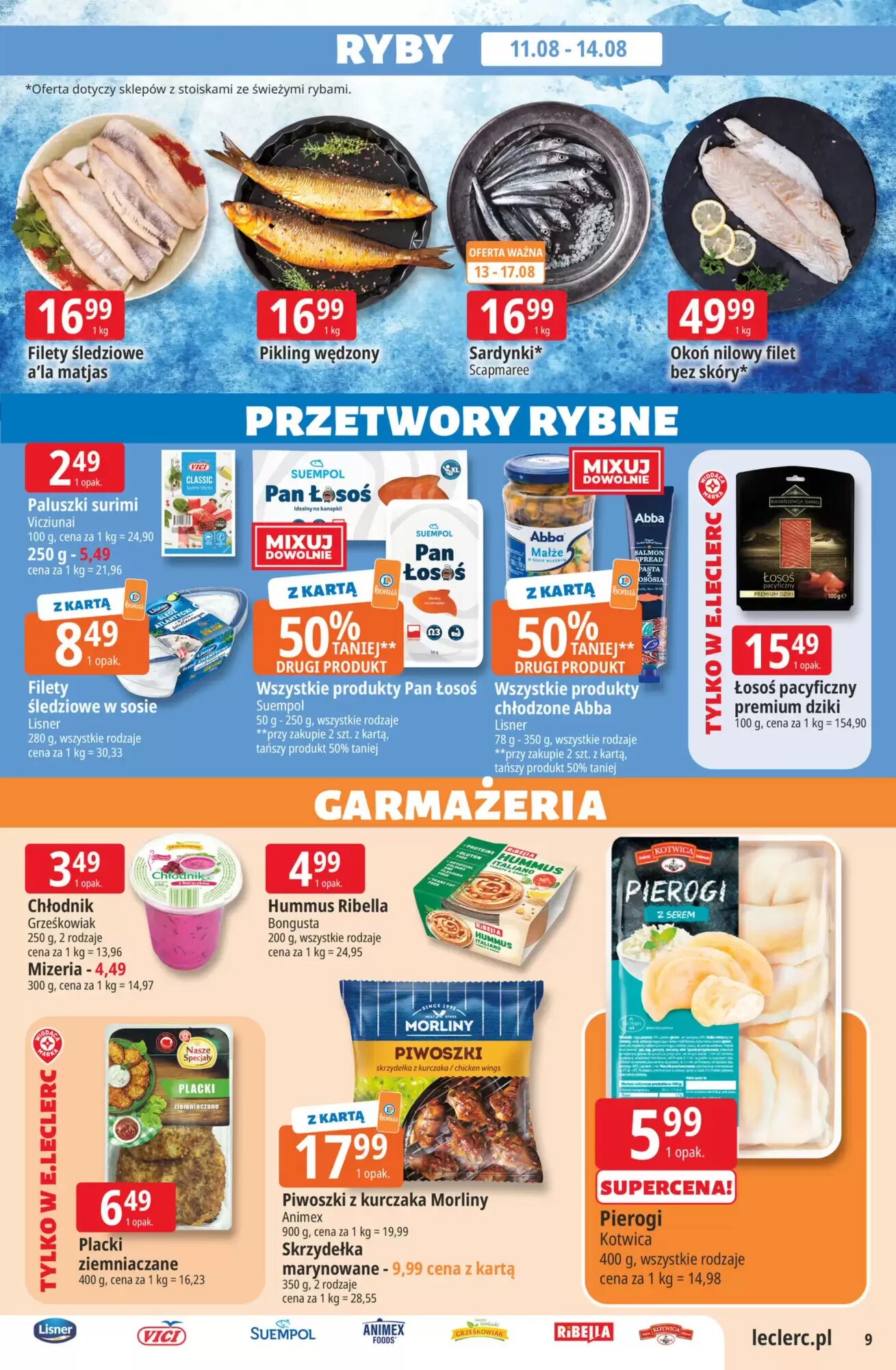 Gazetka promocyjna E.Leclerc  ważna od 11.08.2026 - Strona 9.
