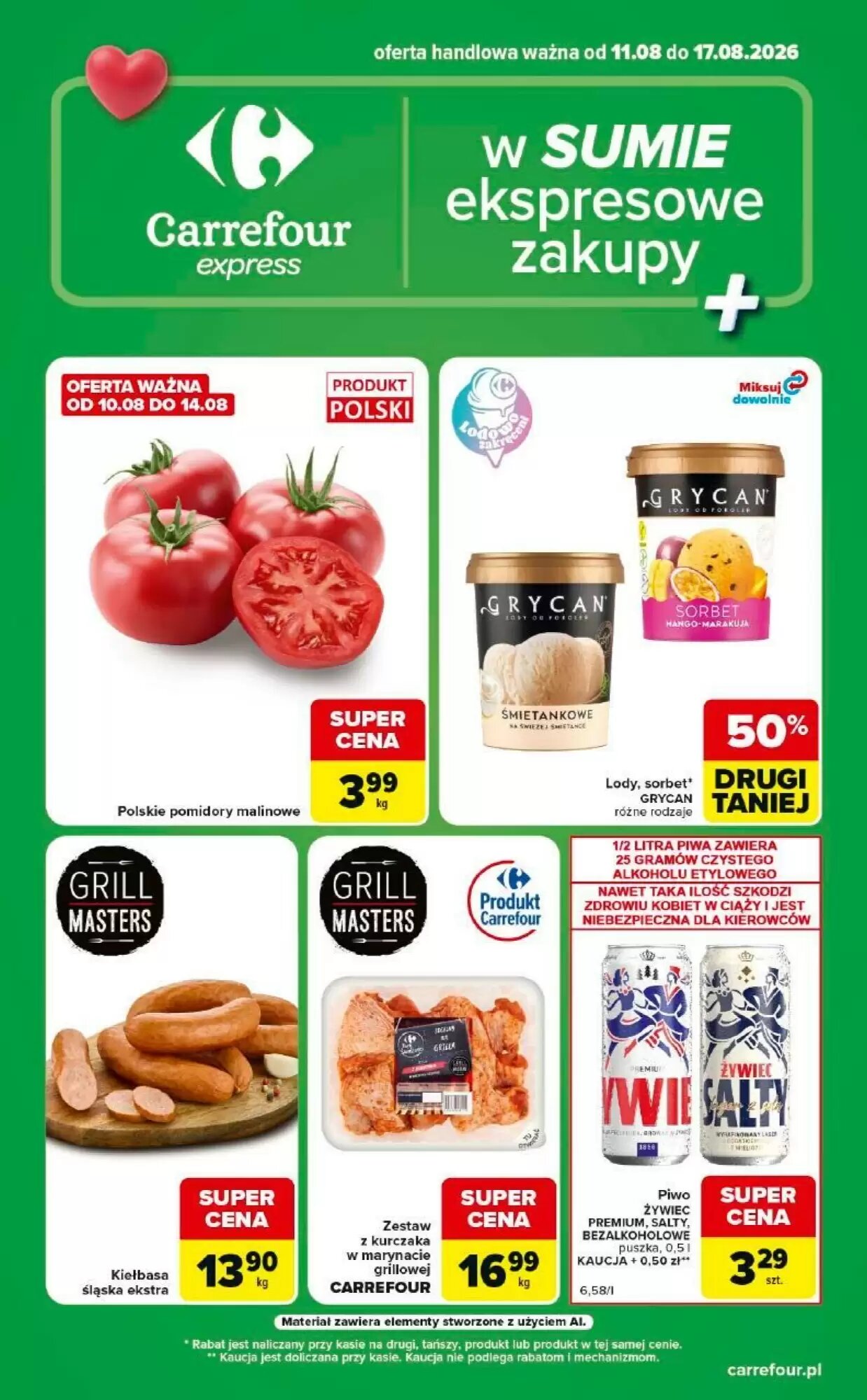 Gazetka promocyjna Carrefour Express ważna od 11.08.2026 - Strona 1.