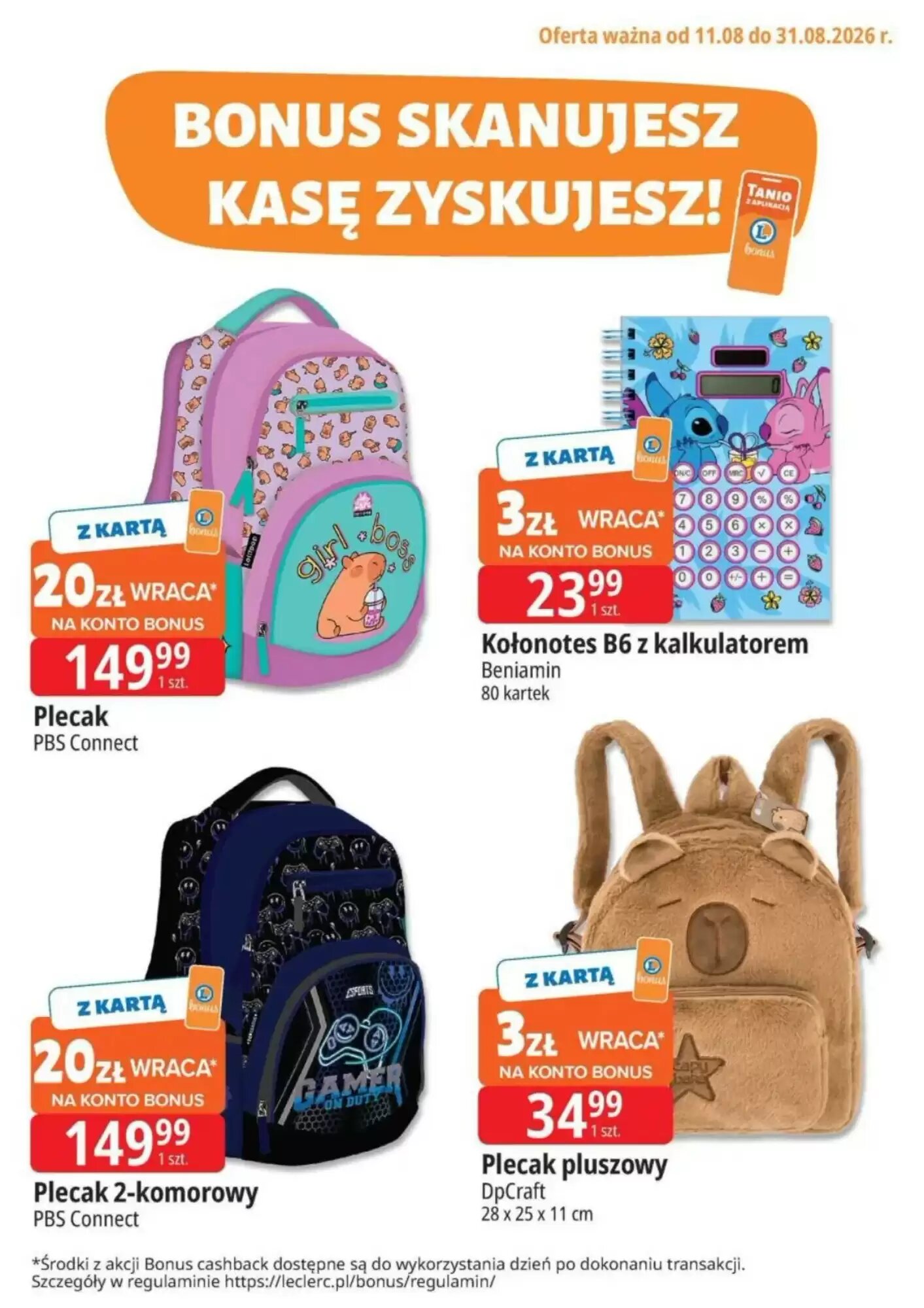 Gazetka promocyjna E.Leclerc  ważna od 11.08.2026 - Strona 2.