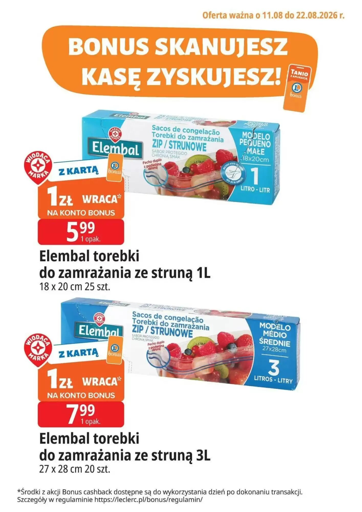 Gazetka promocyjna E.Leclerc  ważna od 11.08.2026 - Strona 18.