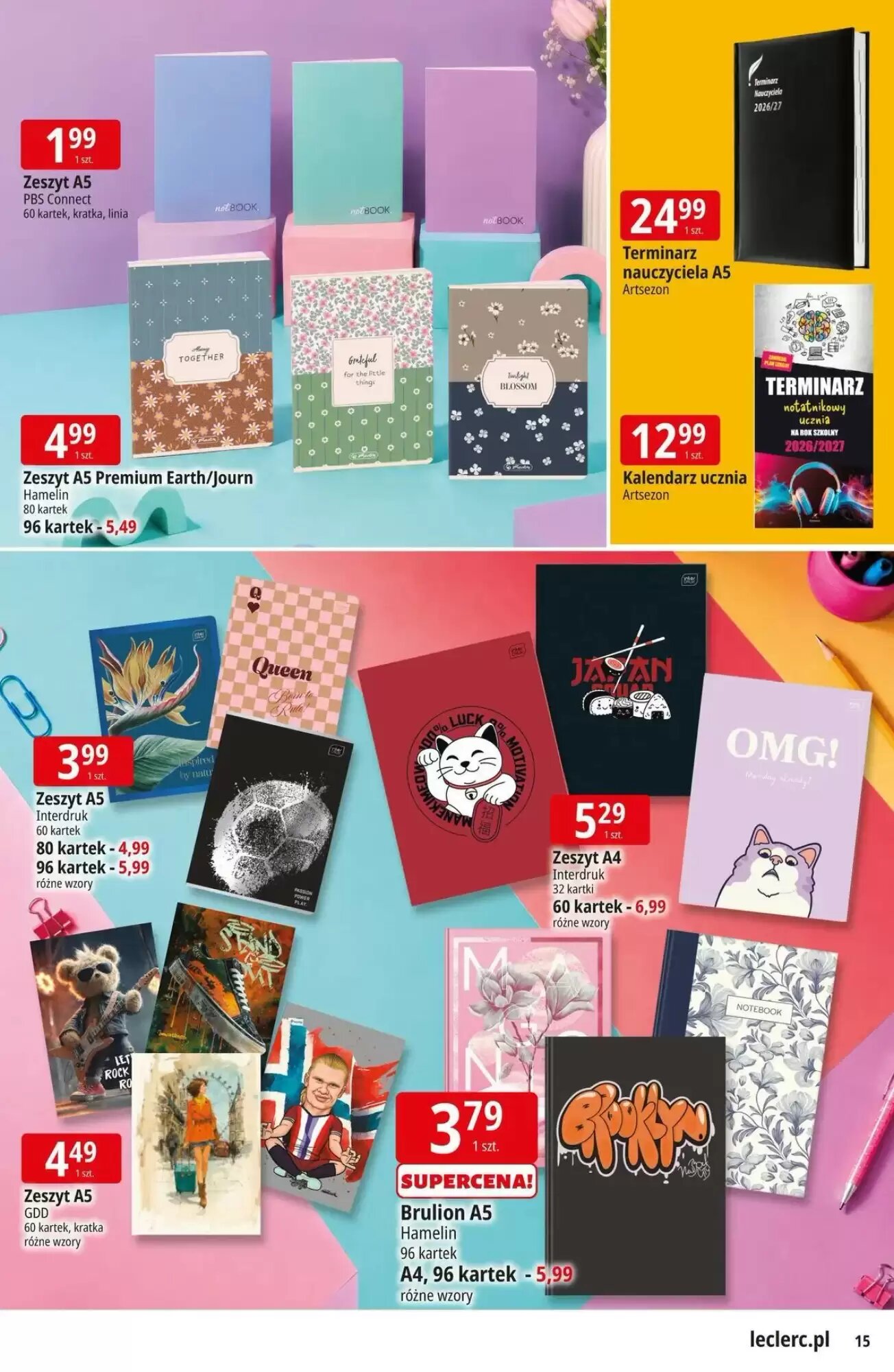 Gazetka promocyjna E.Leclerc  ważna od 11.08.2026 - Strona 15.