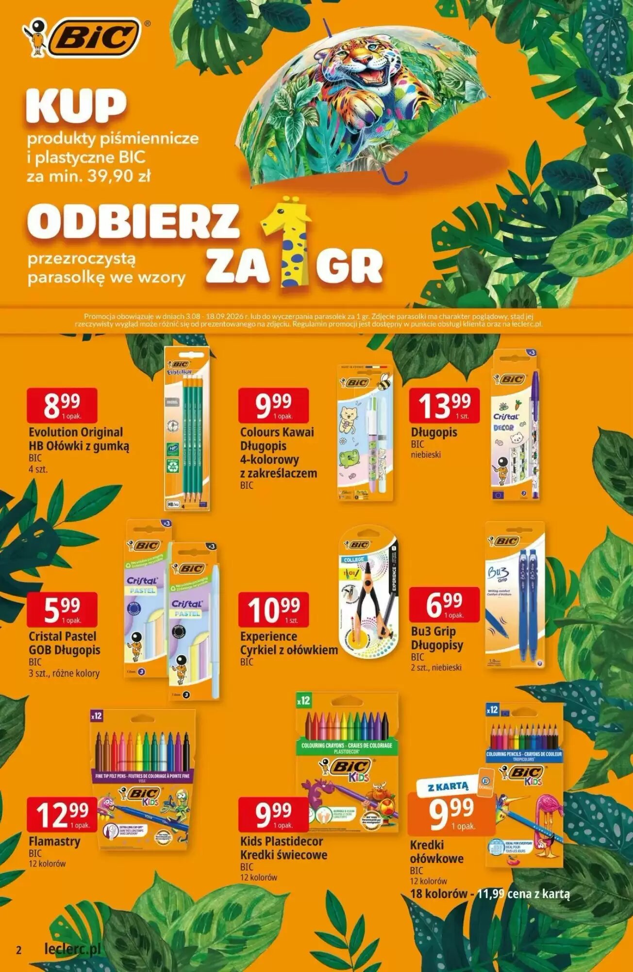 Gazetka promocyjna E.Leclerc  ważna od 11.08.2026 - Strona 2.