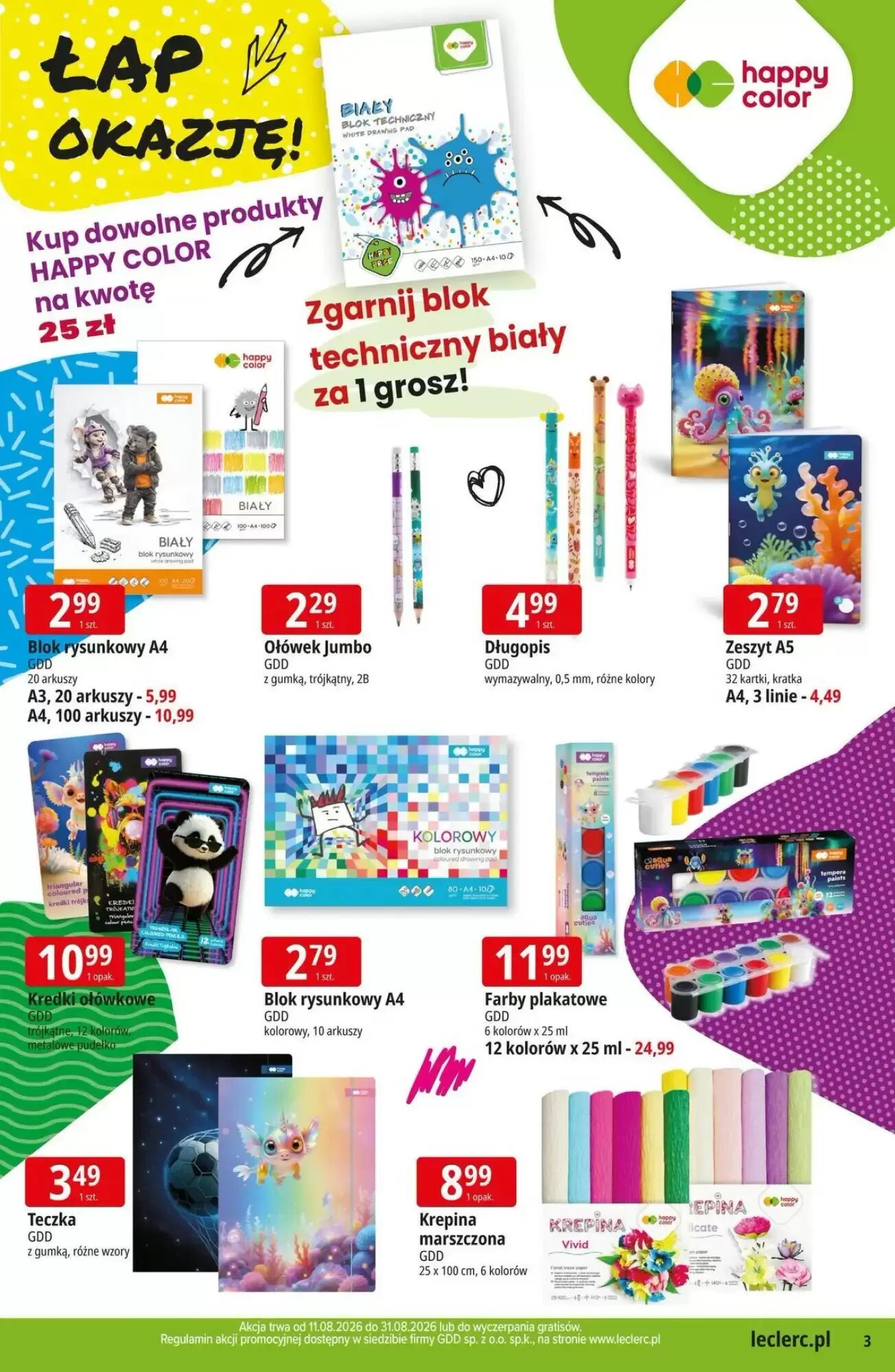 Gazetka promocyjna E.Leclerc  ważna od 11.08.2026 - Strona 3.