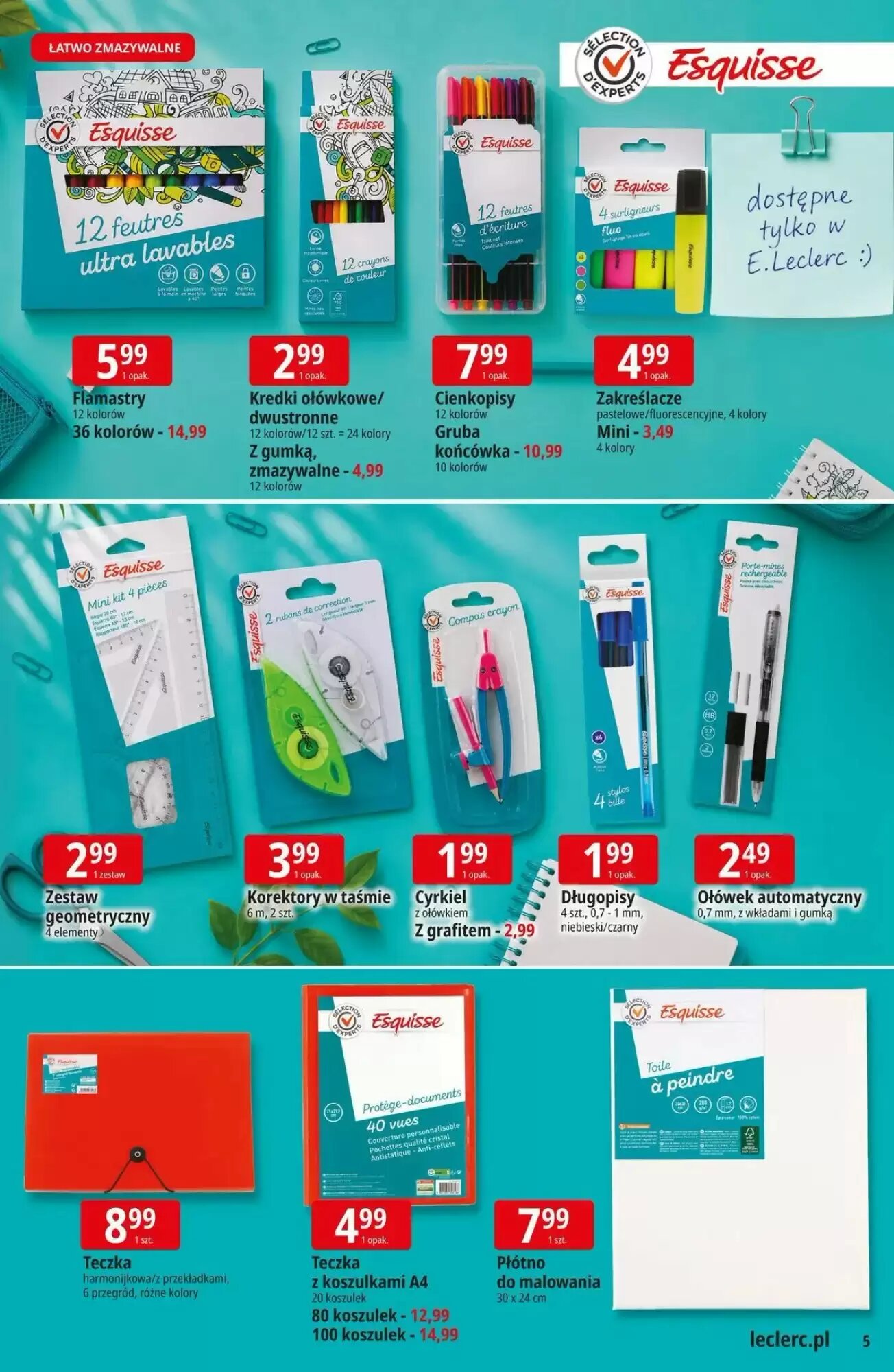 Gazetka promocyjna E.Leclerc  ważna od 11.08.2026 - Strona 5.