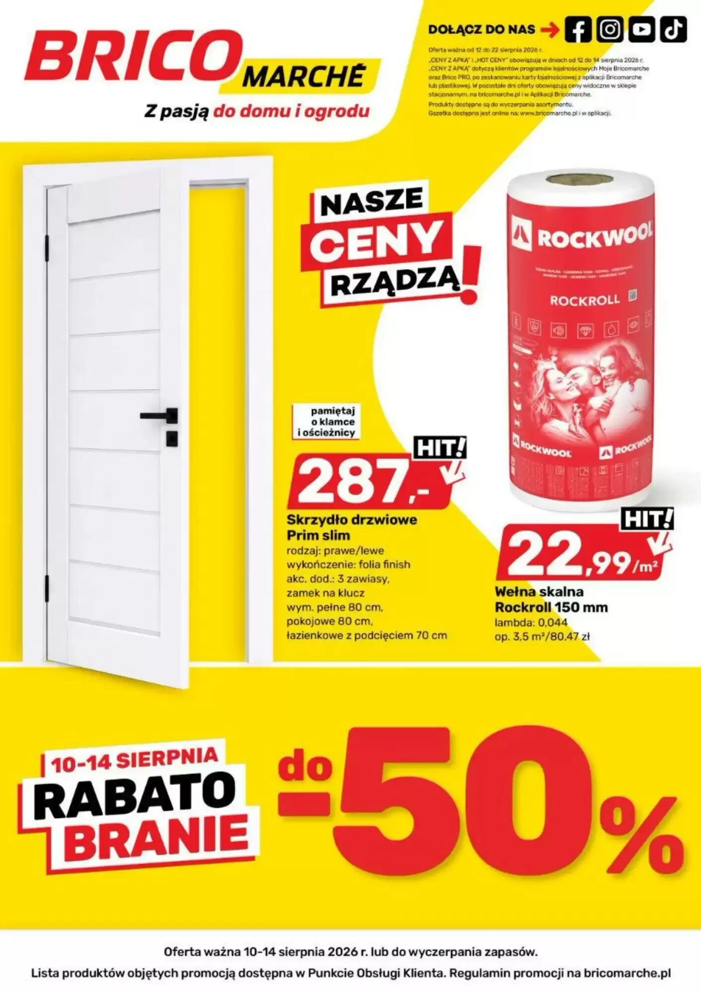 Gazetka promocyjna Bricomarche  ważna od 12.08.2026 - Strona 1.