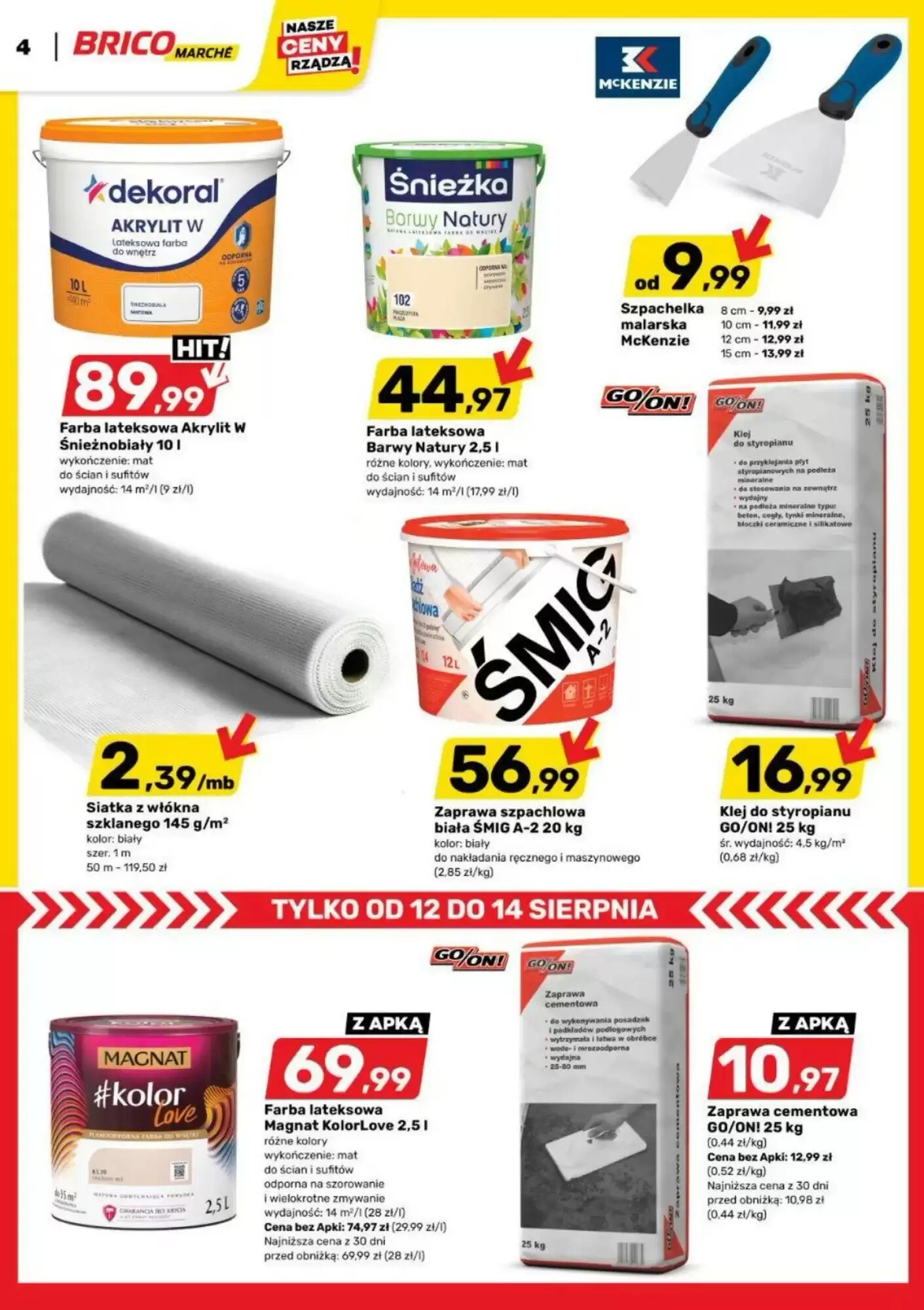 Gazetka promocyjna Bricomarche  ważna od 12.08.2026 - Strona 4.