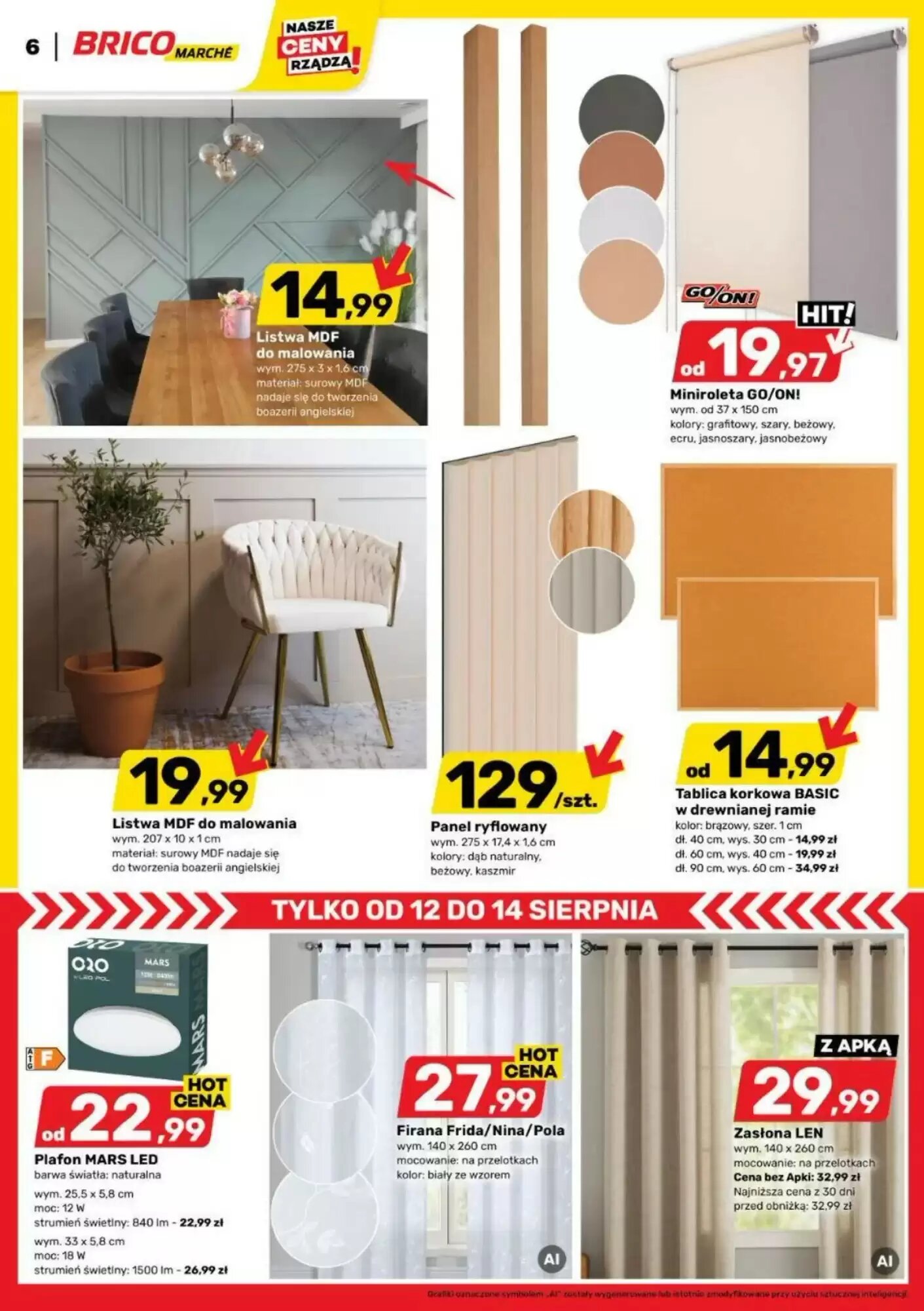 Gazetka promocyjna Bricomarche  ważna od 12.08.2026 - Strona 6.