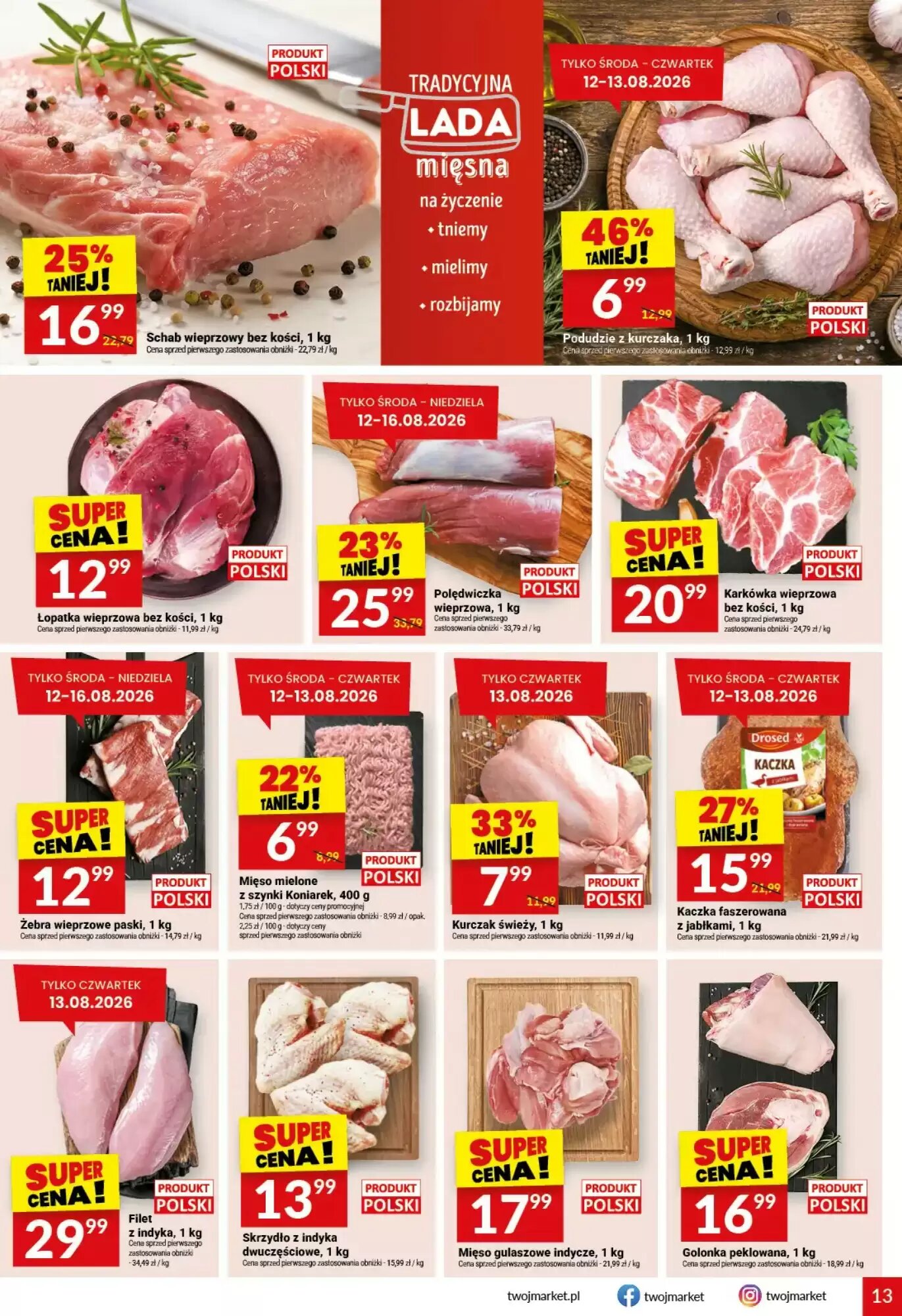 Gazetka promocyjna Twój Market  ważna od 12.08.2026 - Strona 13.