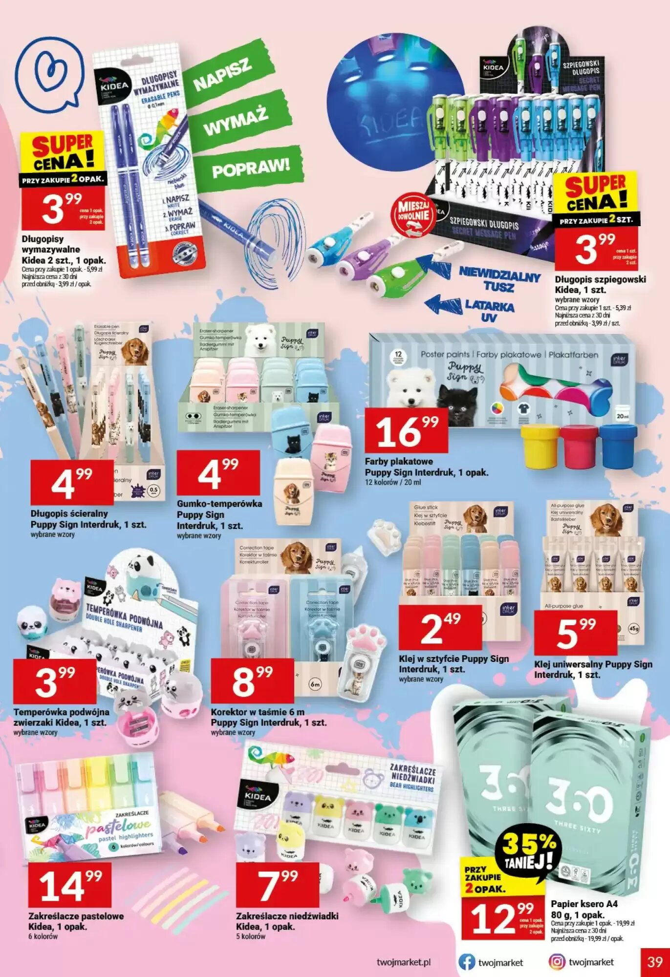 Gazetka promocyjna Twój Market  ważna od 12.08.2026 - Strona 39.