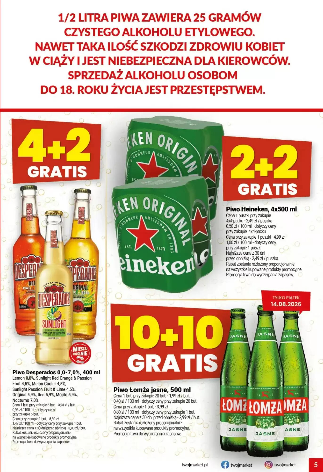 Gazetka promocyjna Twój Market  ważna od 12.08.2026 - Strona 5.