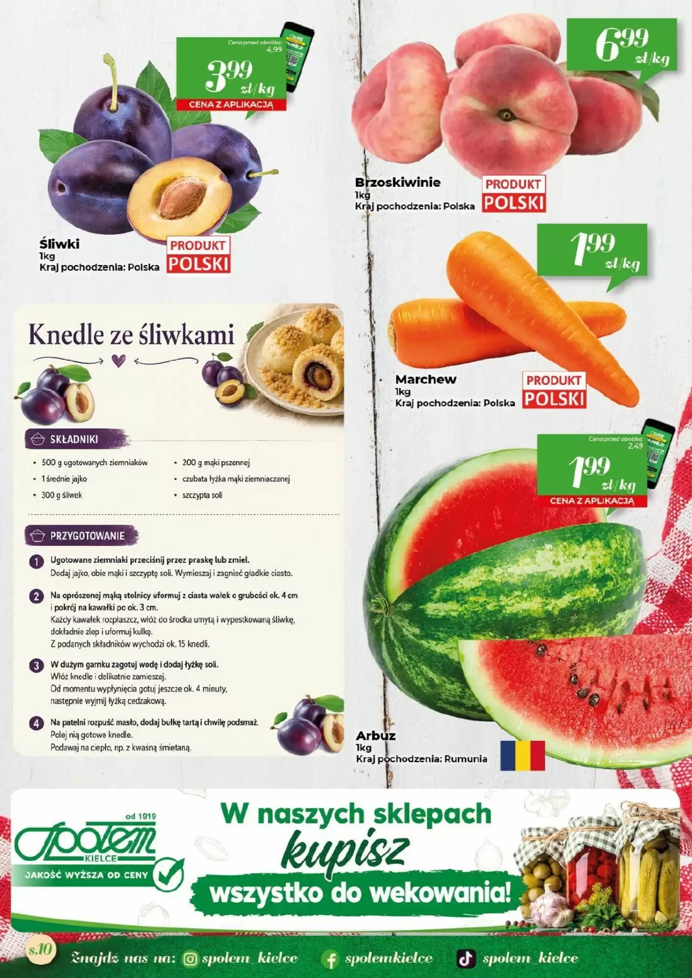 Gazetka promocyjna Społem  ważna od 12.08.2026 - Strona 10.