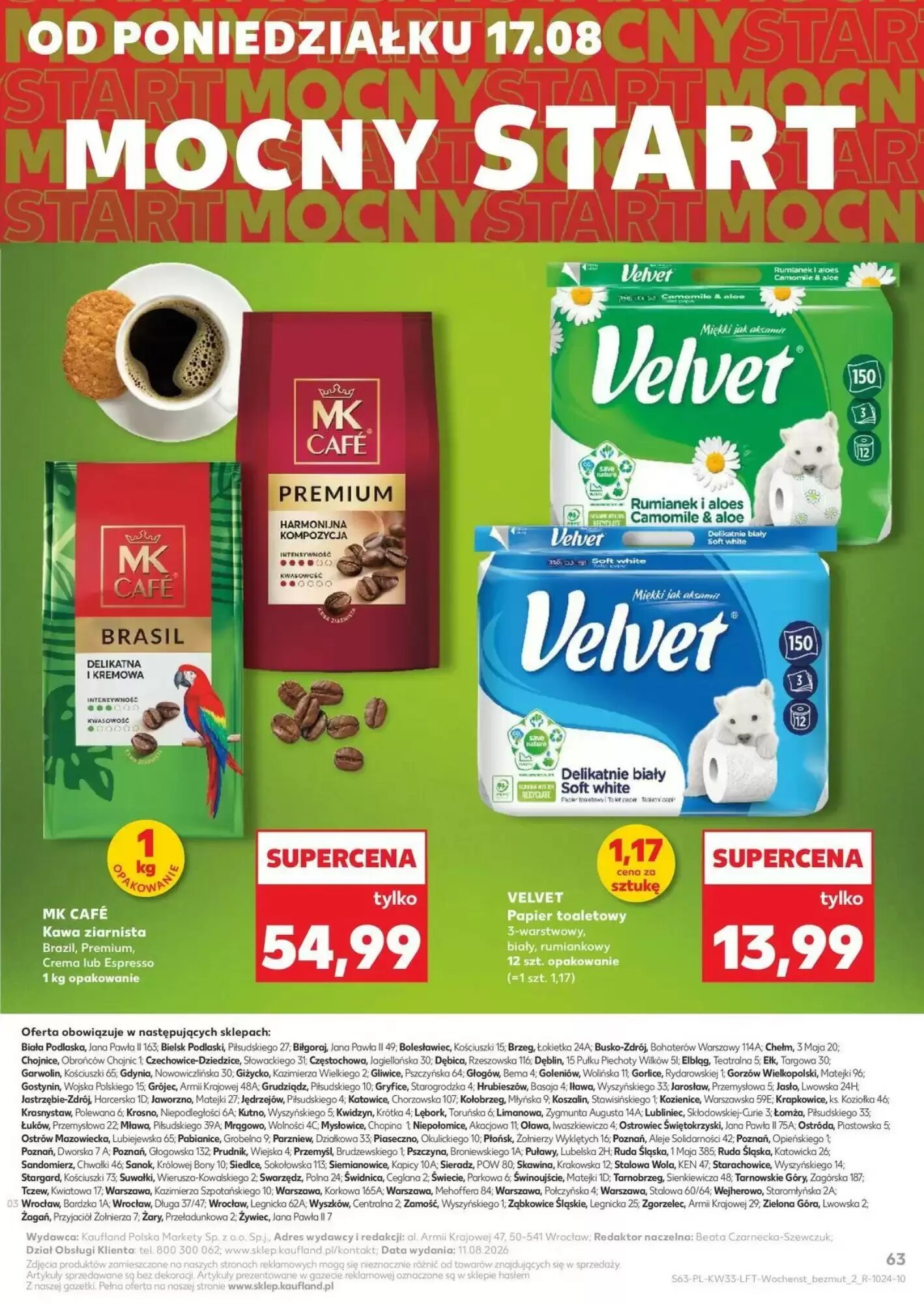 Gazetka promocyjna Kaufland  ważna od 12.08.2026 - Strona 63.