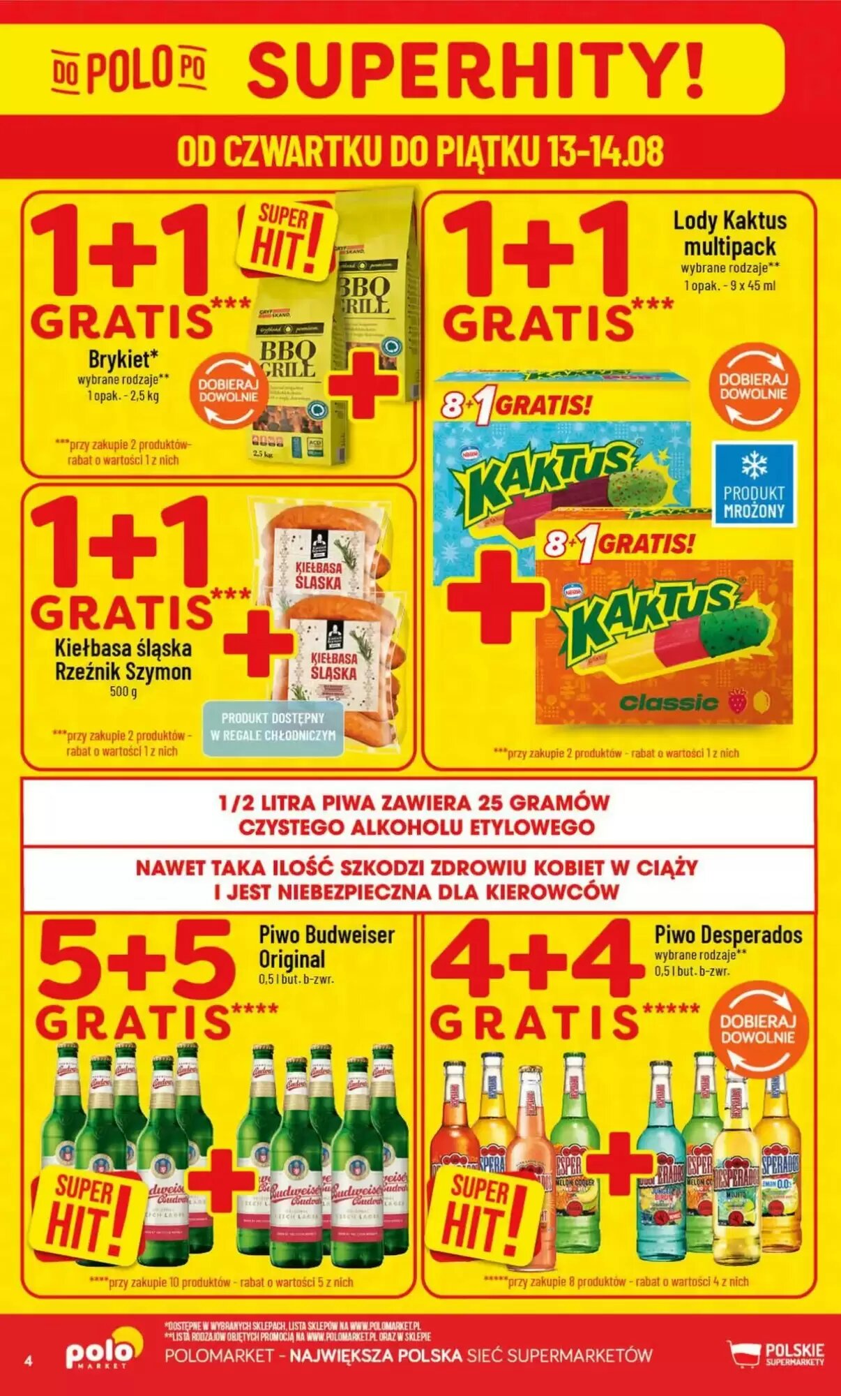 Gazetka promocyjna Polomarket  ważna od 12.08.2026 - Strona 4.