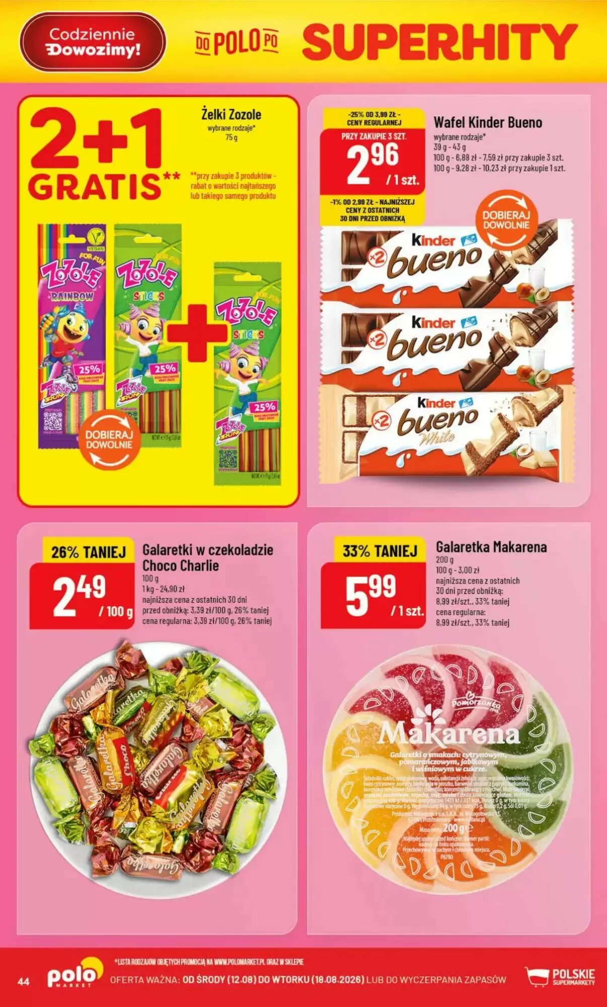 Gazetka promocyjna Polomarket  ważna od 12.08.2026 - Strona 44.