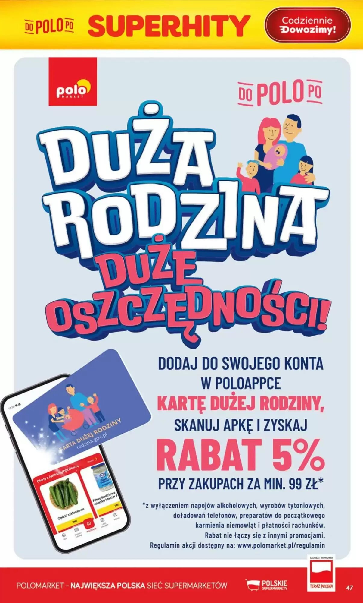 Gazetka promocyjna Polomarket  ważna od 12.08.2026 - Strona 47.