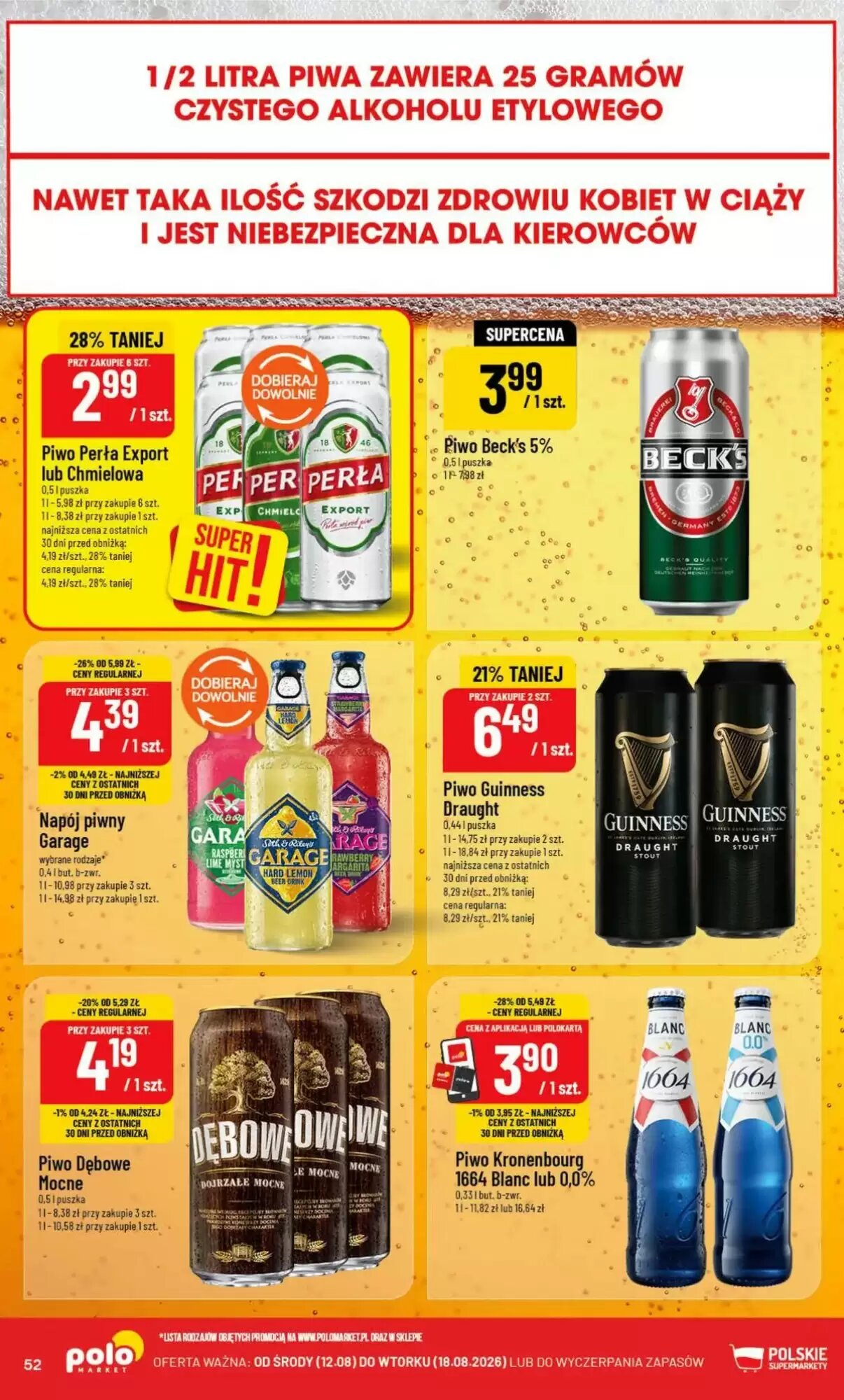 Gazetka promocyjna Polomarket  ważna od 12.08.2026 - Strona 52.
