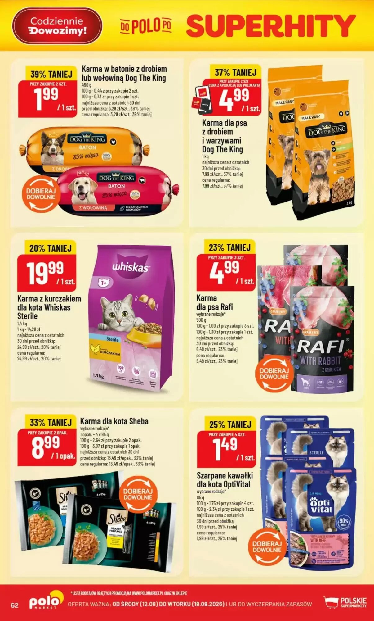 Gazetka promocyjna Polomarket  ważna od 12.08.2026 - Strona 62.