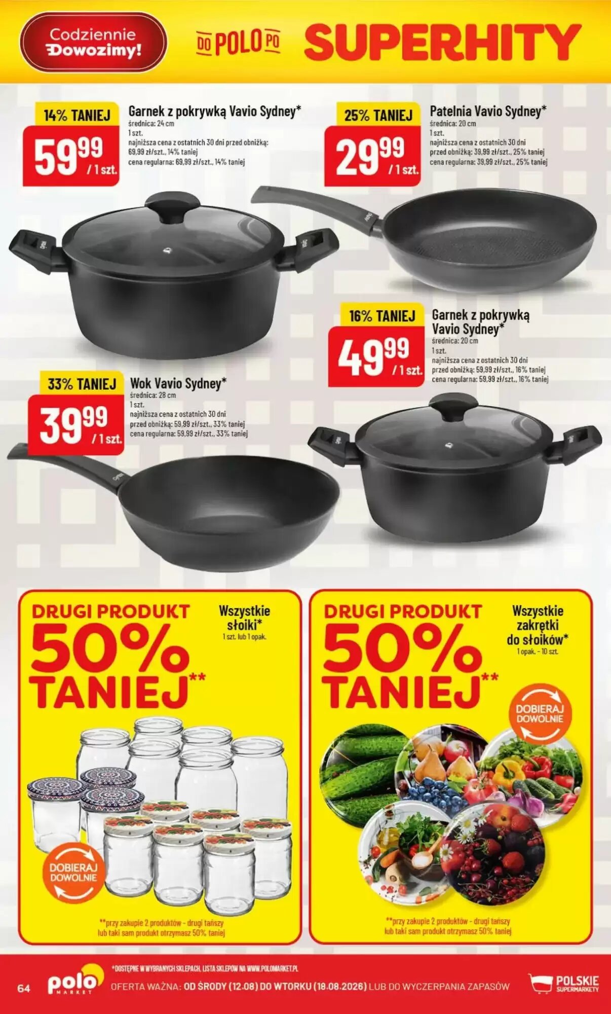 Gazetka promocyjna Polomarket  ważna od 12.08.2026 - Strona 64.