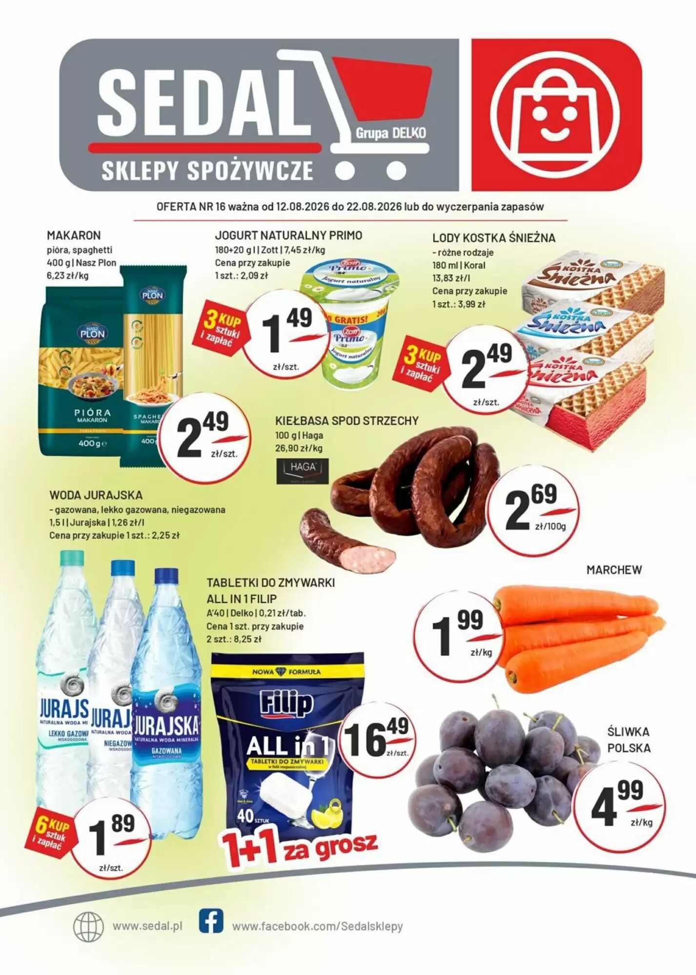 Gazetka promocyjna Sedal ważna od 12.08.2026 - Strona 1.