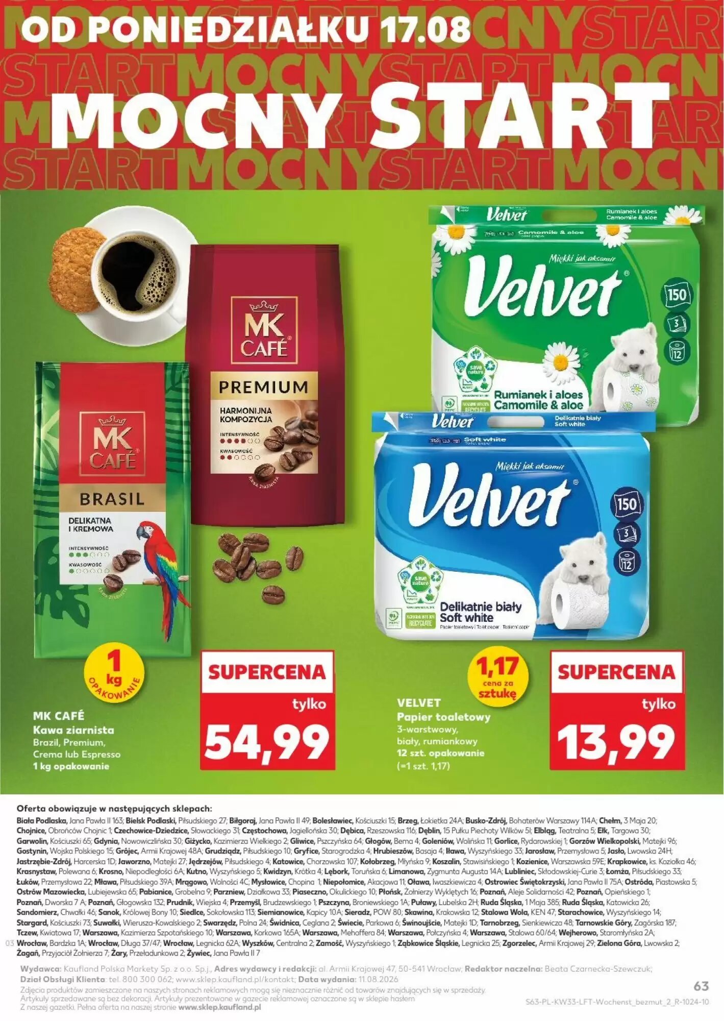 Gazetka promocyjna Kaufland  ważna od 12.08.2026 - Strona 63.