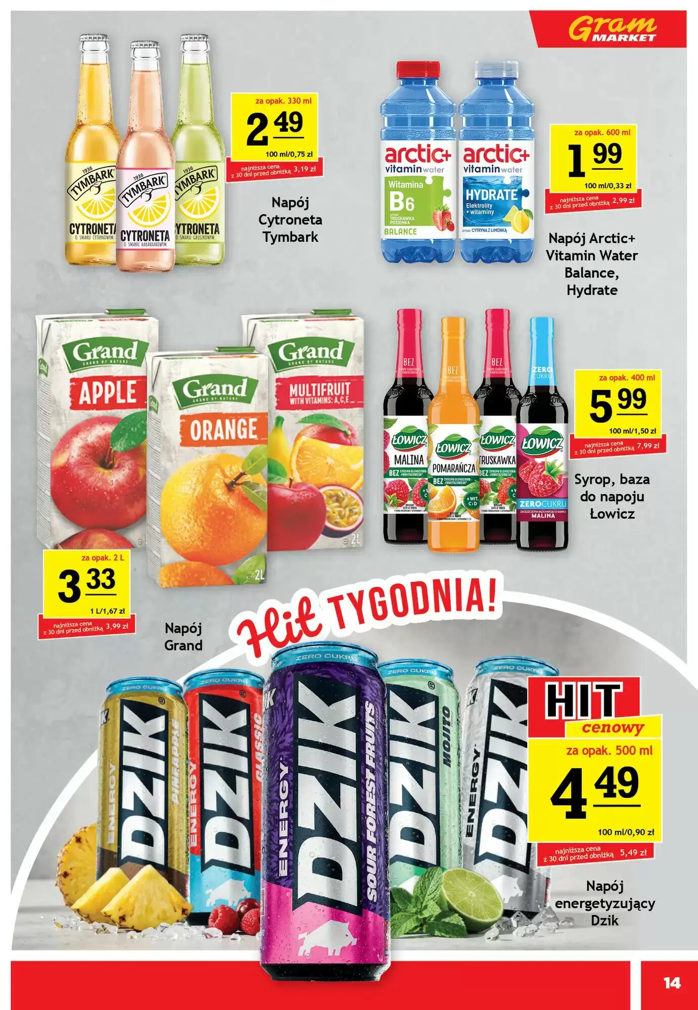 Gazetka promocyjna Gram Market  ważna od 12.08.2026 - Strona 14.