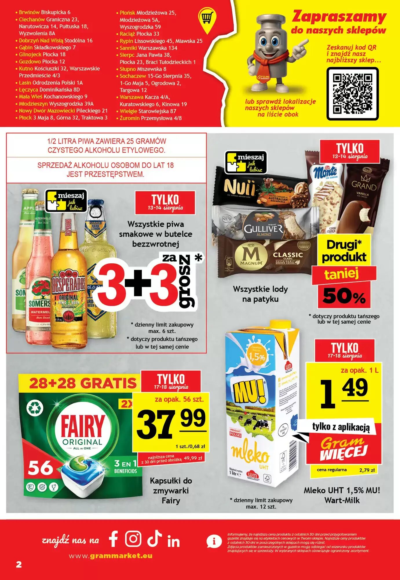 Gazetka promocyjna Gram Market  ważna od 12.08.2026 - Strona 2.