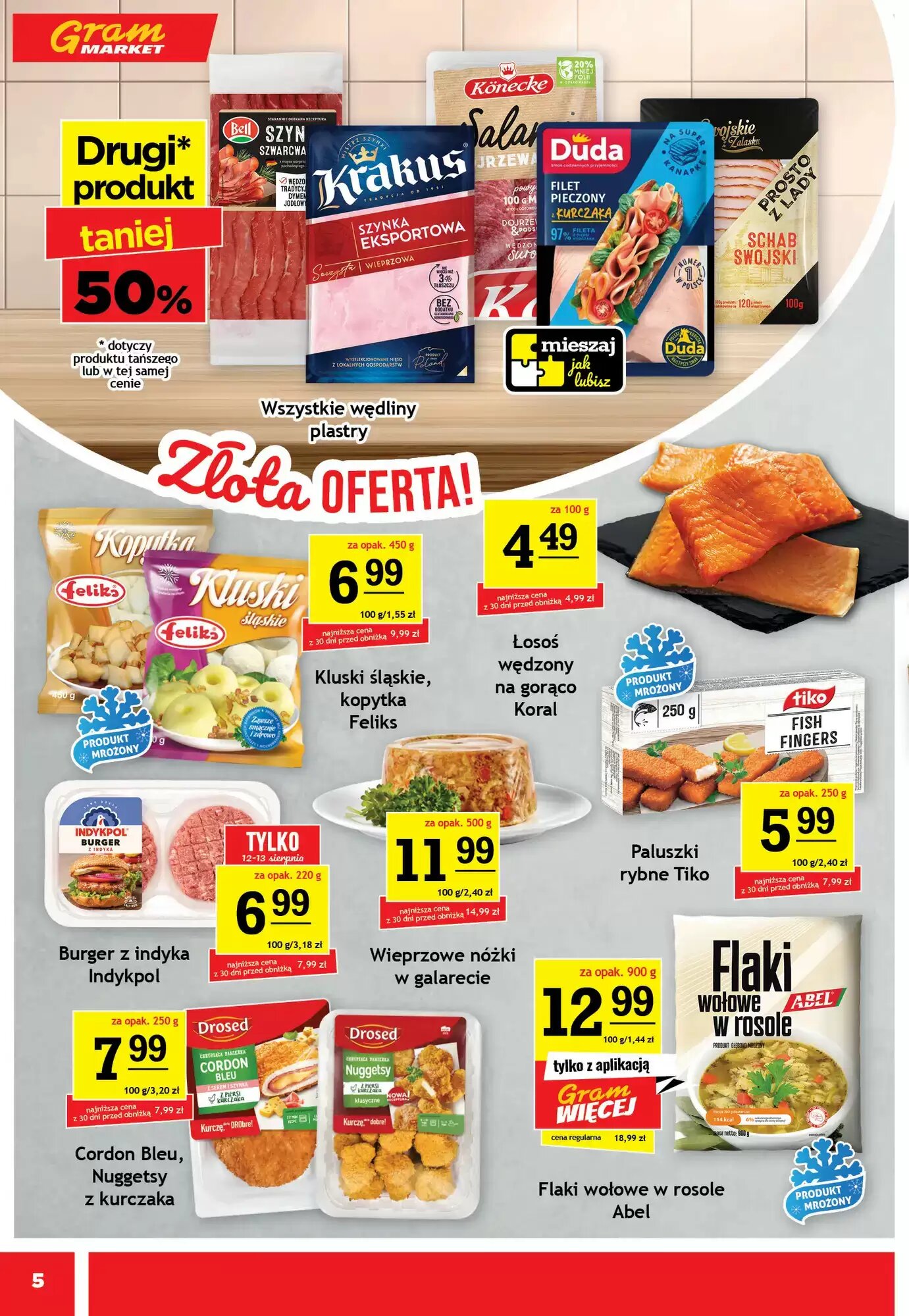 Gazetka promocyjna Gram Market  ważna od 12.08.2026 - Strona 5.
