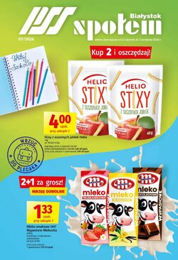 Gazetka promocyjna Społem  ważna od 12.08.2026