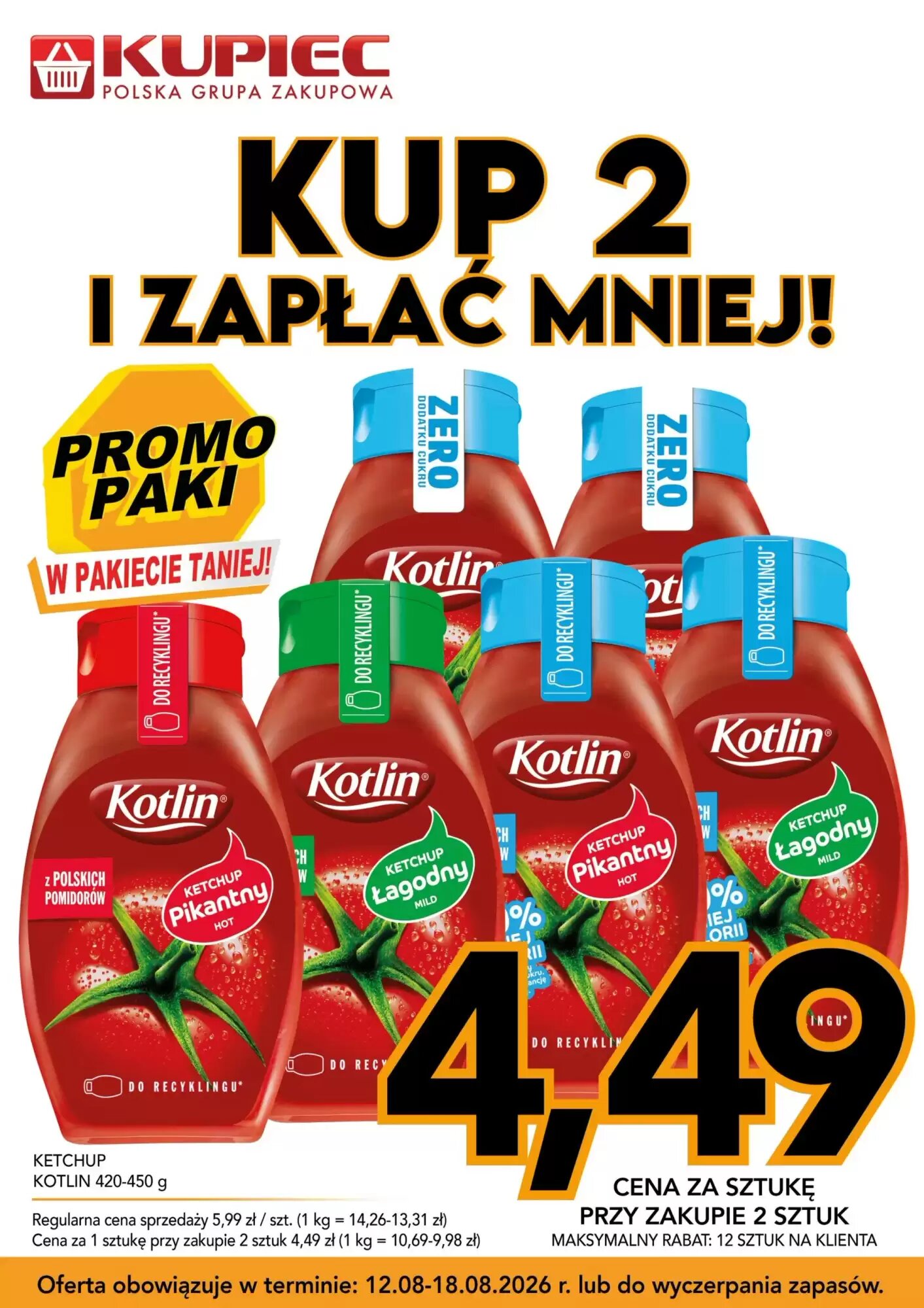Gazetka promocyjna Kupiec  ważna od 12.08.2026 - Strona 10.