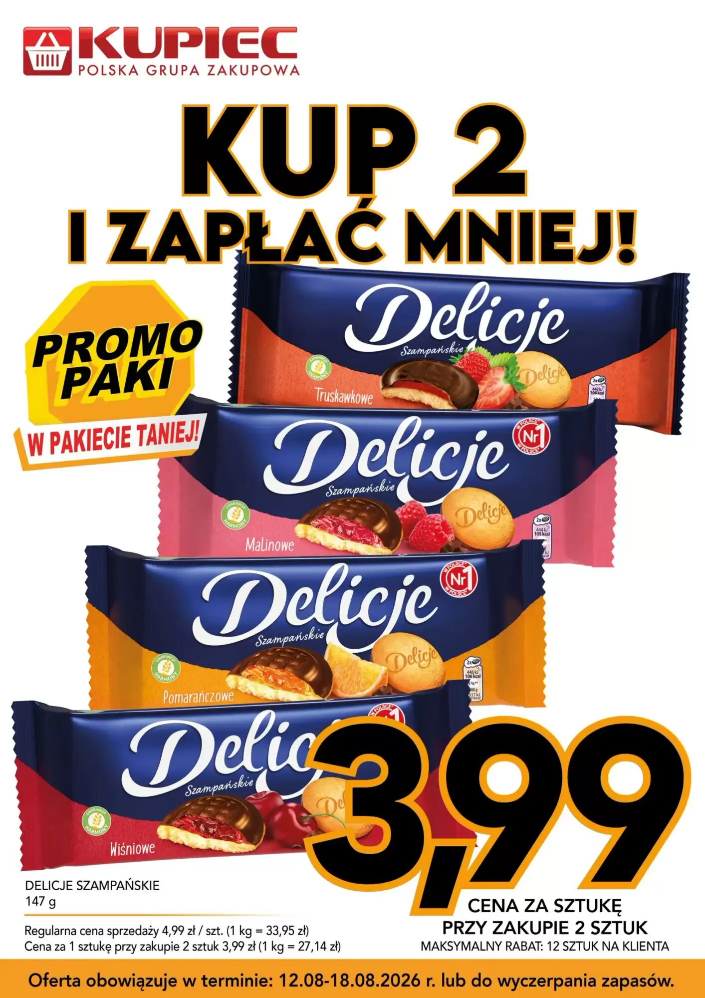 Gazetka promocyjna Kupiec  ważna od 12.08.2026 - Strona 12.