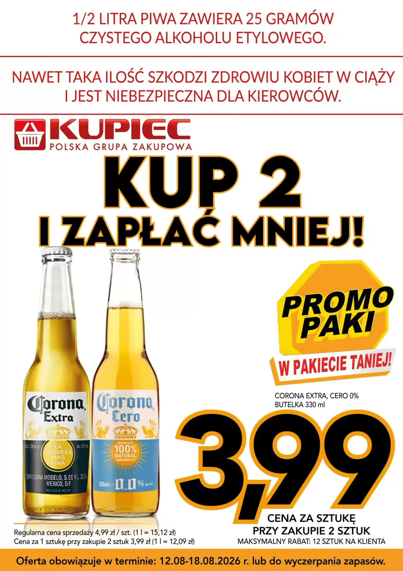 Gazetka promocyjna Kupiec  ważna od 12.08.2026 - Strona 4.