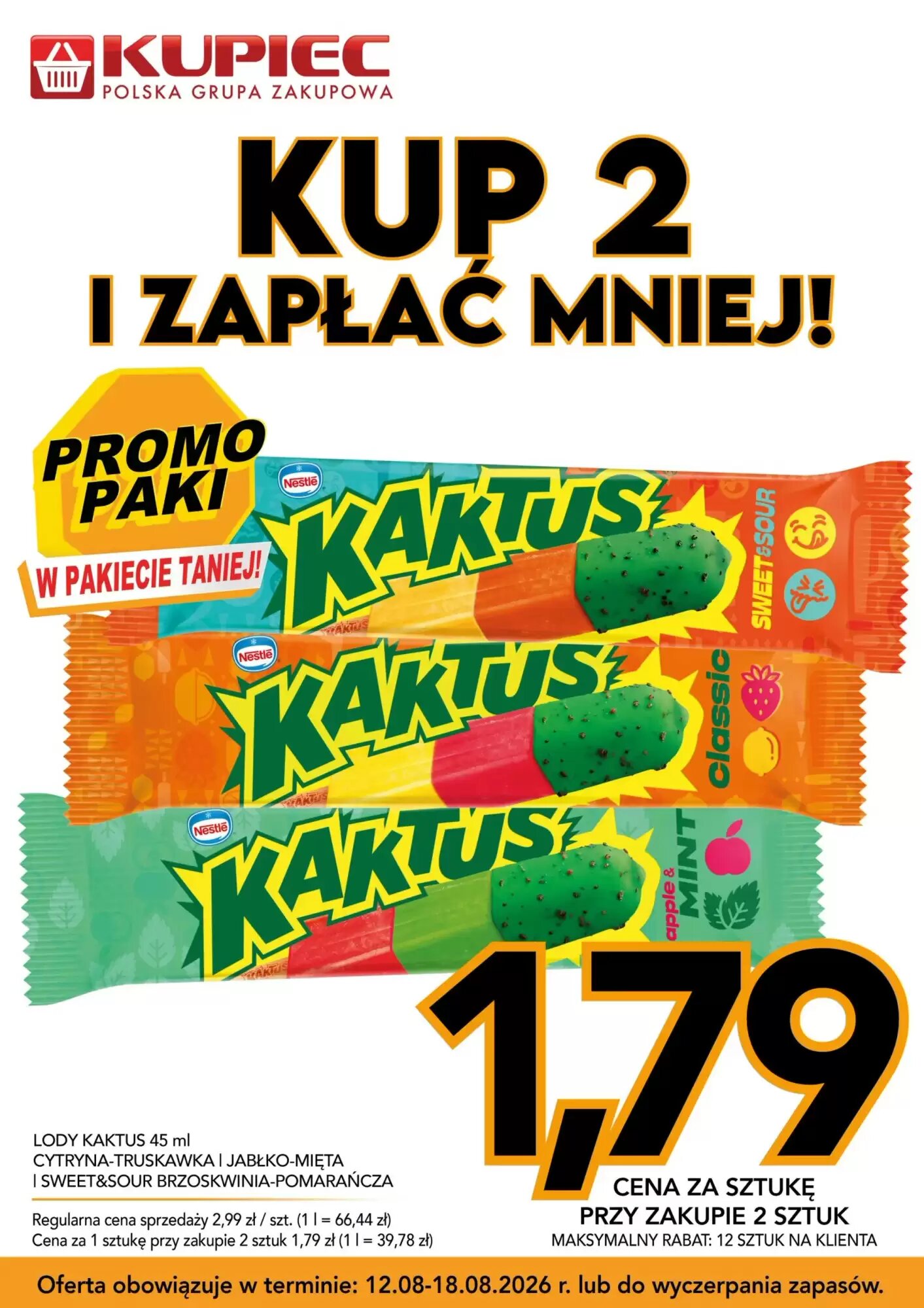 Gazetka promocyjna Kupiec  ważna od 12.08.2026 - Strona 5.