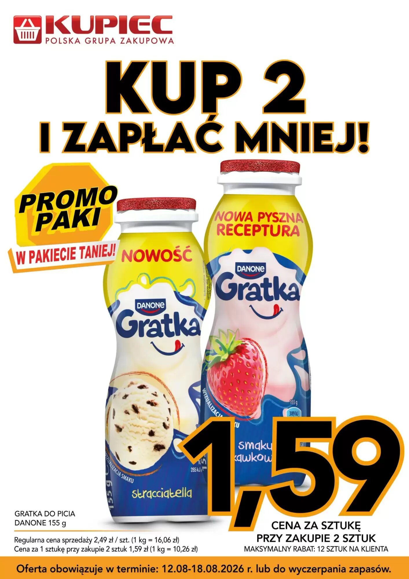 Gazetka promocyjna Kupiec  ważna od 12.08.2026 - Strona 8.