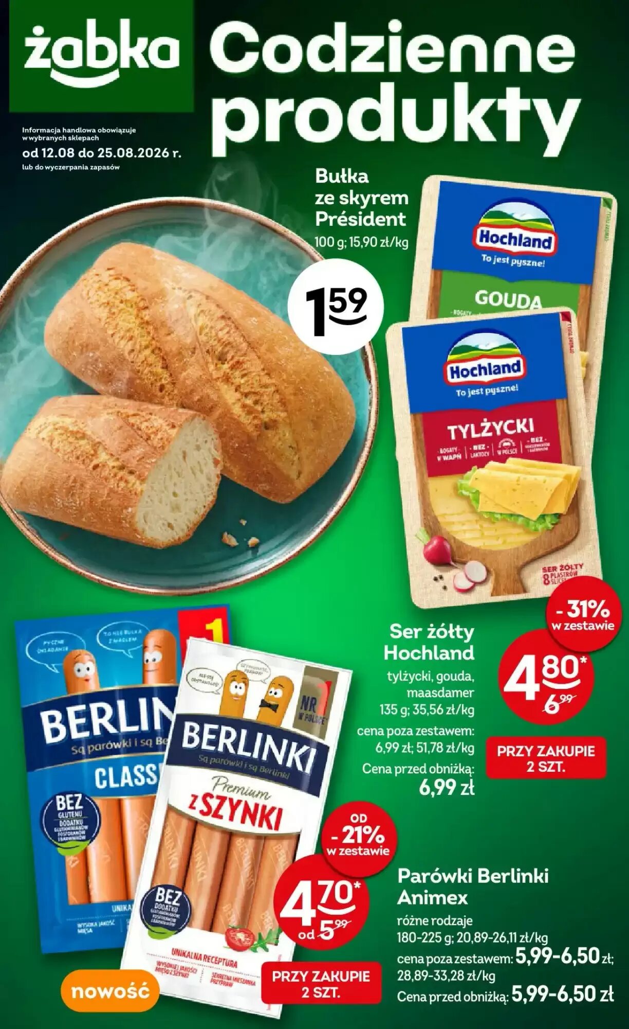 Gazetka promocyjna Żabka  ważna od 12.08.2026 - Strona 1.