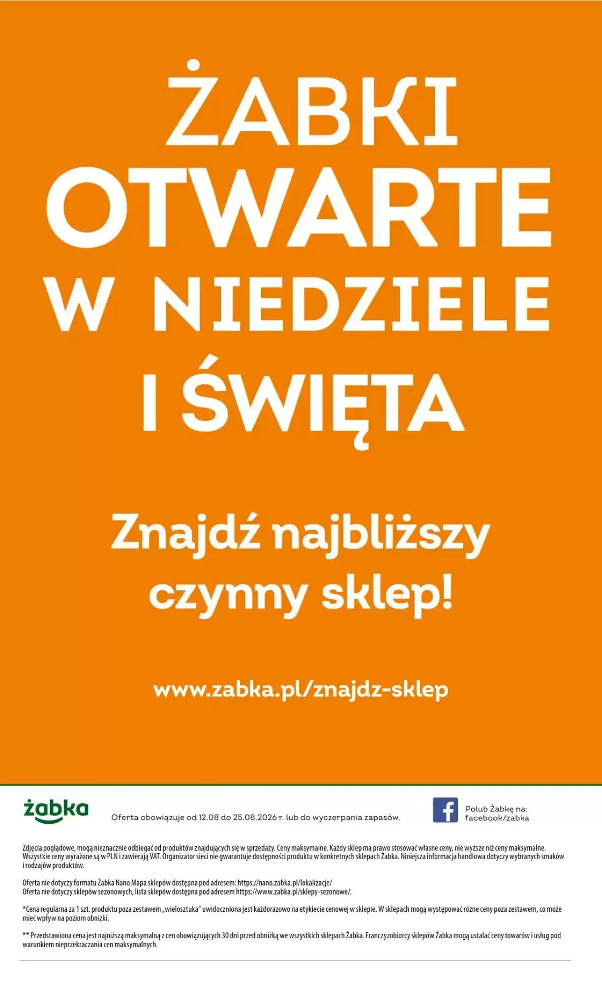 Gazetka promocyjna Żabka  ważna od 12.08.2026 - Strona 18.