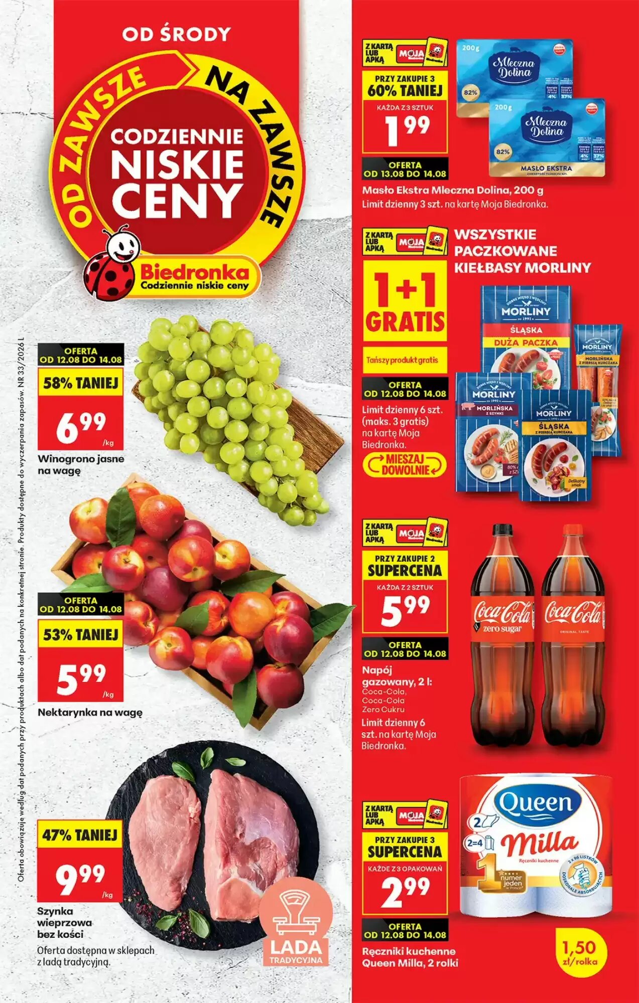 Gazetka promocyjna Biedronka  ważna od 12.08.2026 - Strona 1.