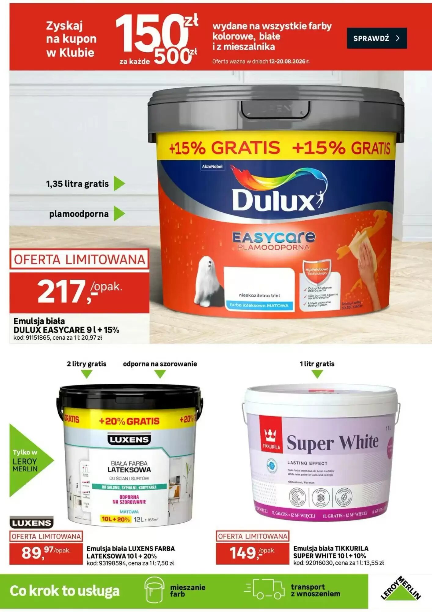 Gazetka promocyjna Leroy Merlin  ważna od 12.08.2026 - Strona 11.