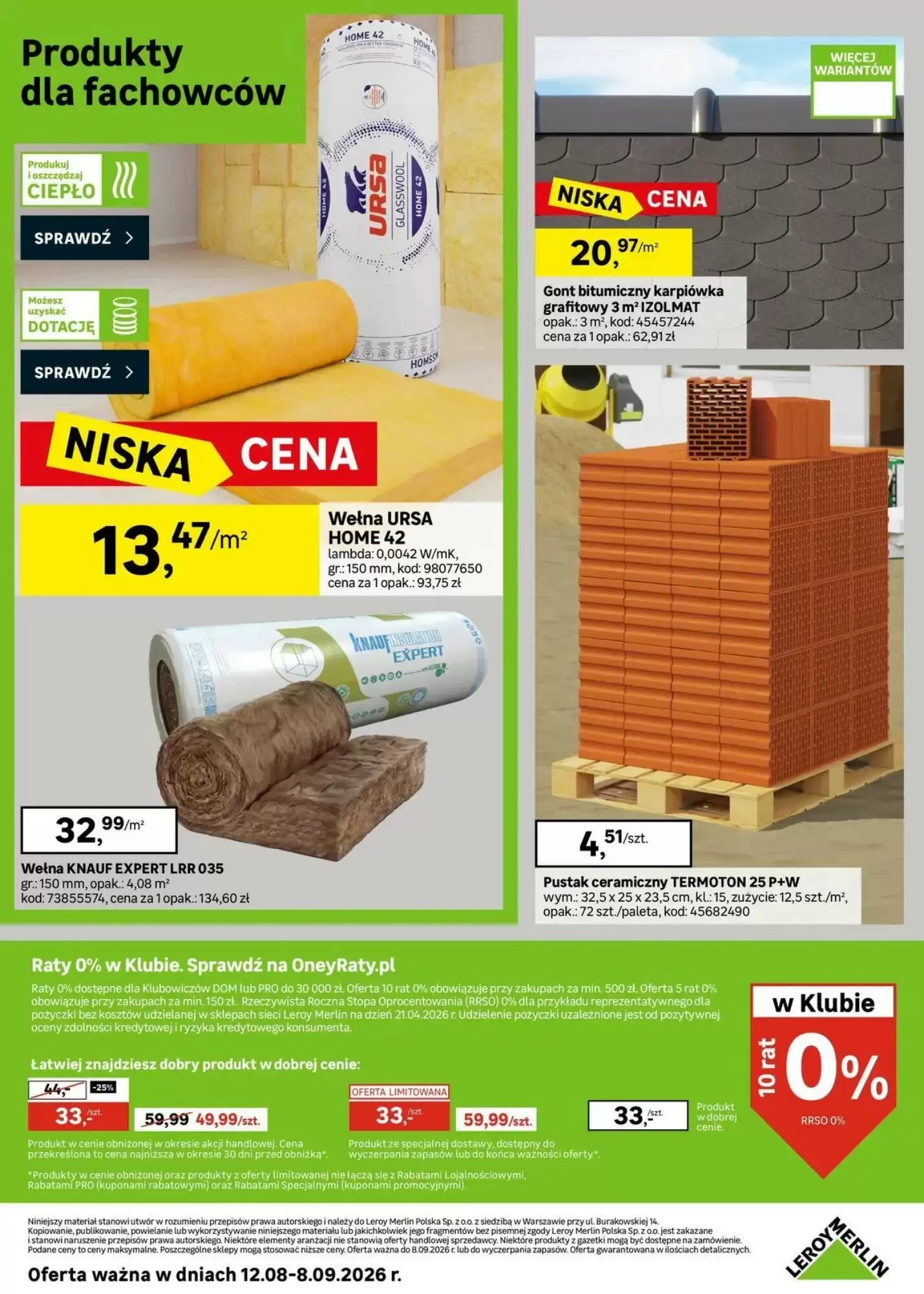 Gazetka promocyjna Leroy Merlin  ważna od 12.08.2026 - Strona 38.