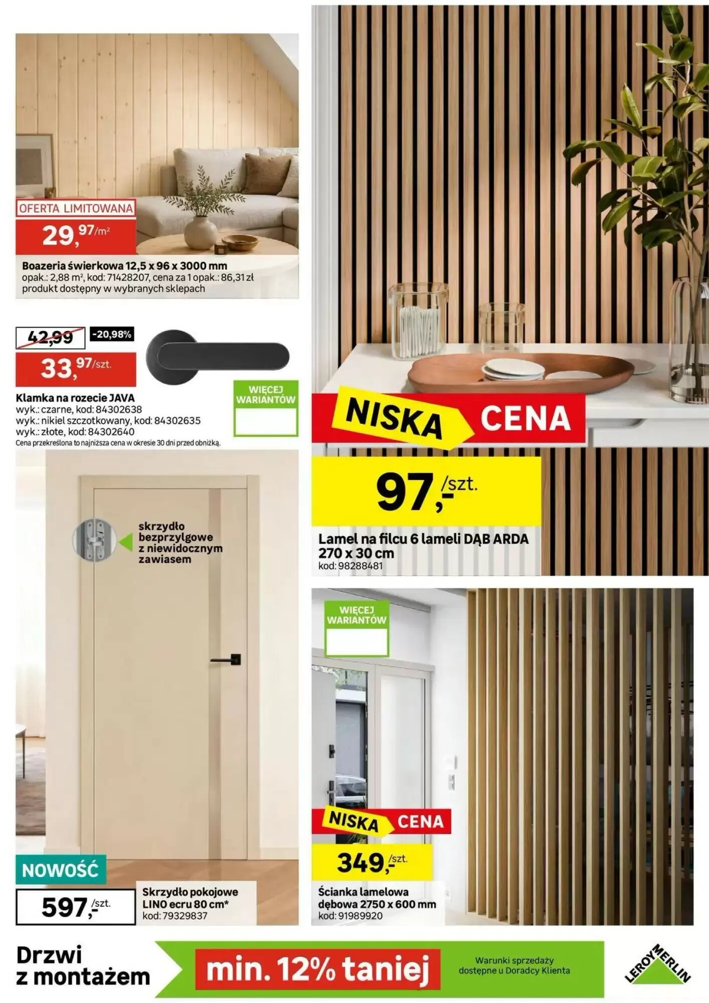 Gazetka promocyjna Leroy Merlin  ważna od 12.08.2026 - Strona 7.