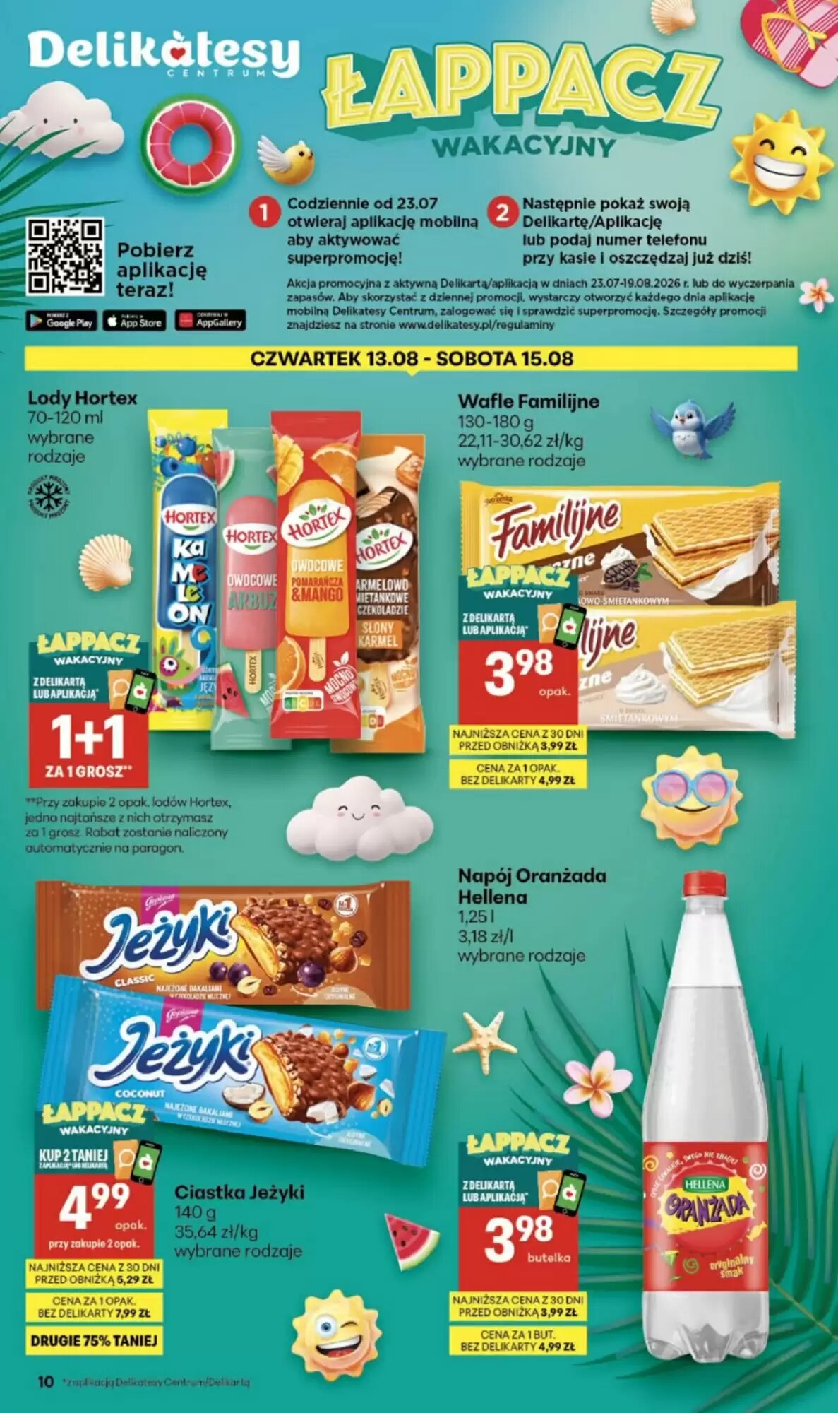 Gazetka promocyjna Delikatesy Centrum  ważna od 13.08.2026 - Strona 10.