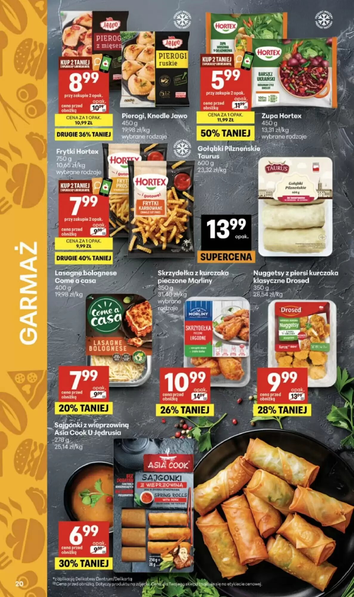 Gazetka promocyjna Delikatesy Centrum  ważna od 13.08.2026 - Strona 20.